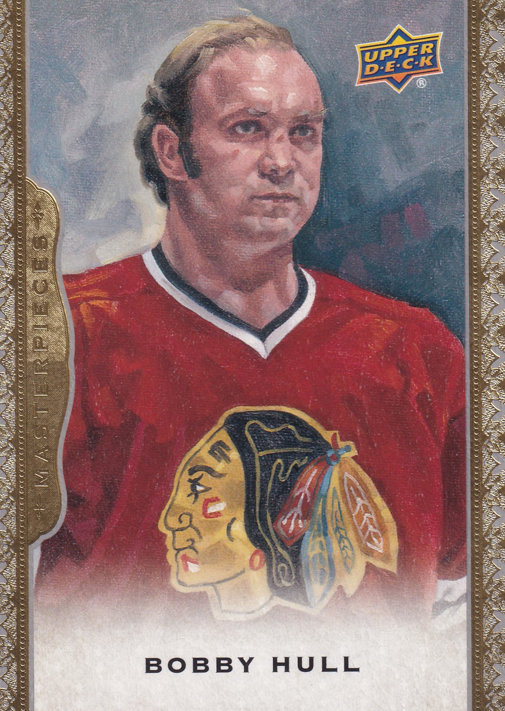 Bobby Hull - 2014/15 UD Masterpieces Hockey - #124