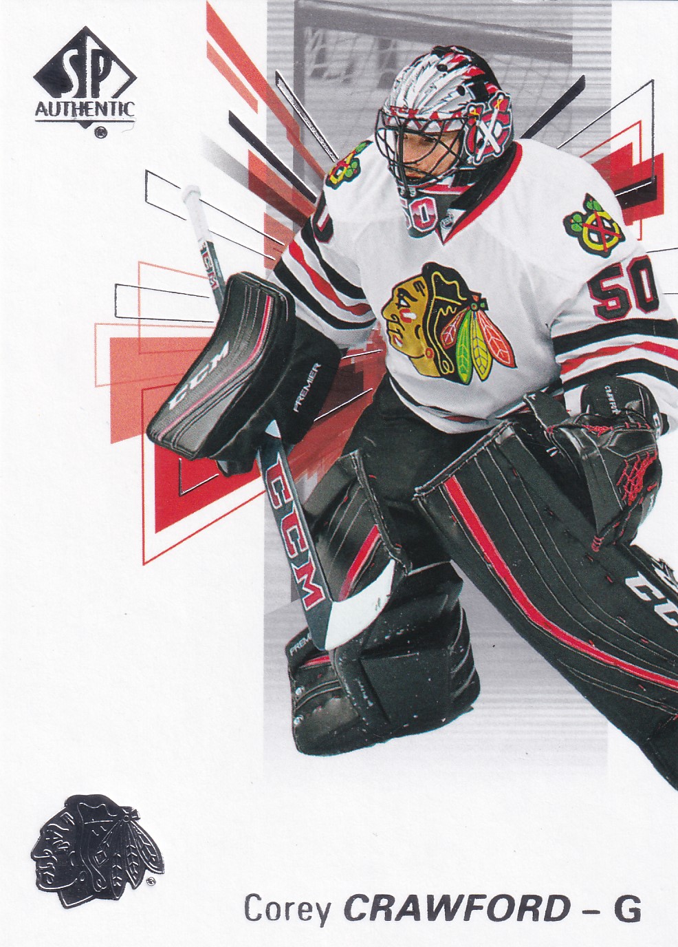 Corey Crawford - 2016/17 SP Authentic Hockey - #100