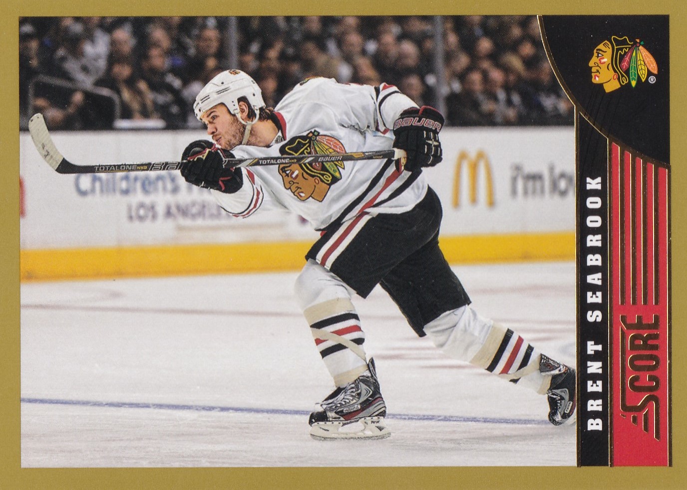 Brent Seabrook - 2013/14 Panini Score Hockey - Gold - #96