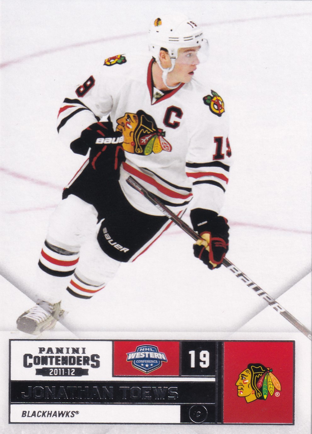 Jonathan Toews - 2011/12 Panini Contenders - #99