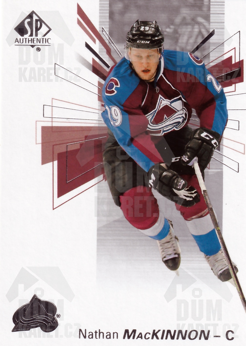 Nathan MacKinnon - 2016/17 SP Authentic Hockey - #3