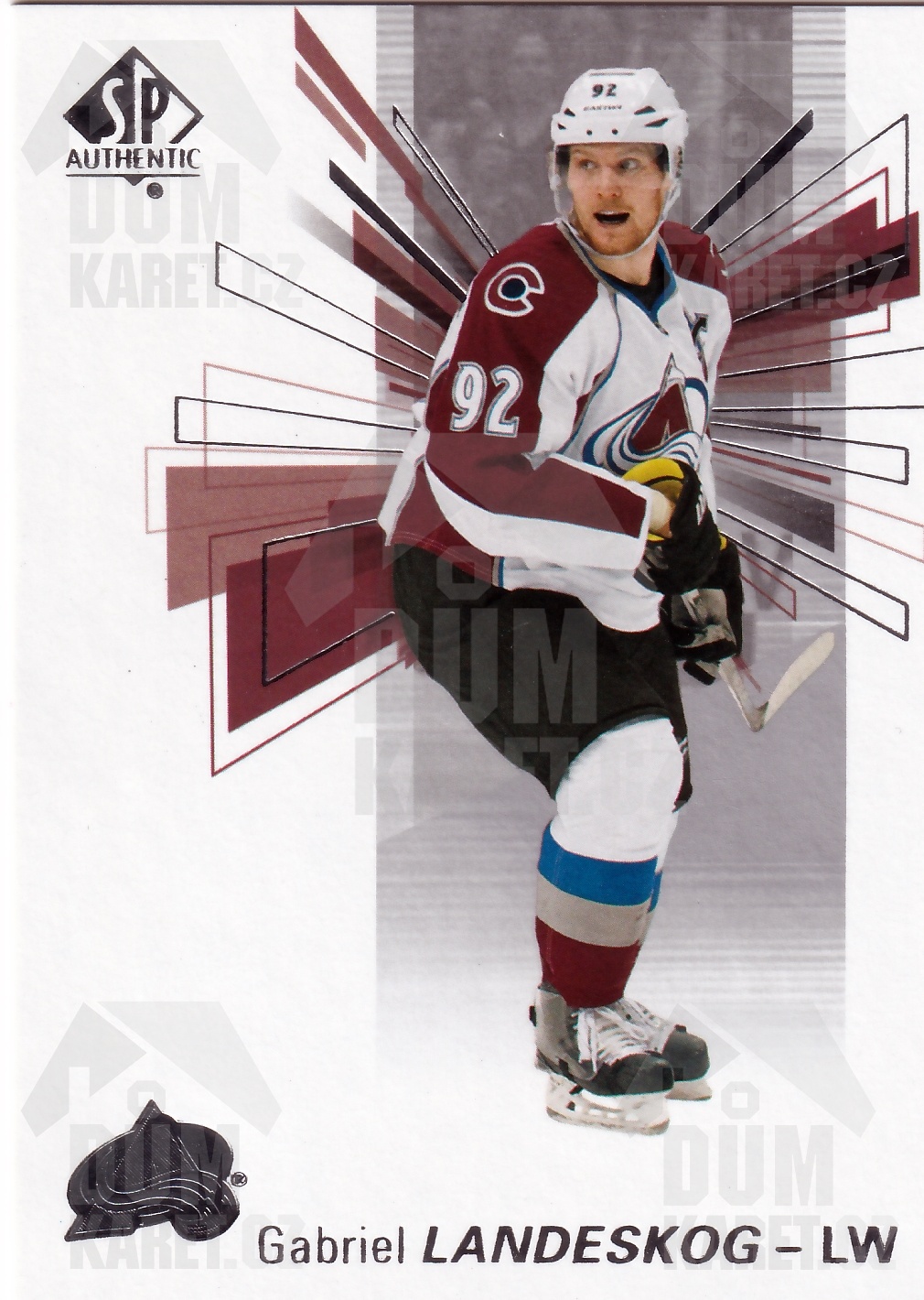 Gabriel Landeskog - 2016/17 SP Authentic Hockey - #45