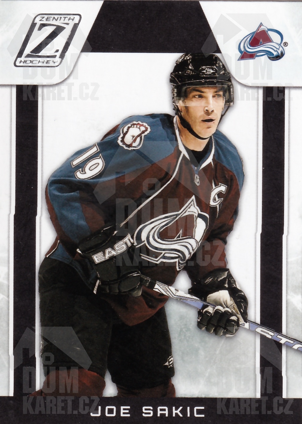 Joe Sakic - 2010/11 Panini Zenith Hockey - #119