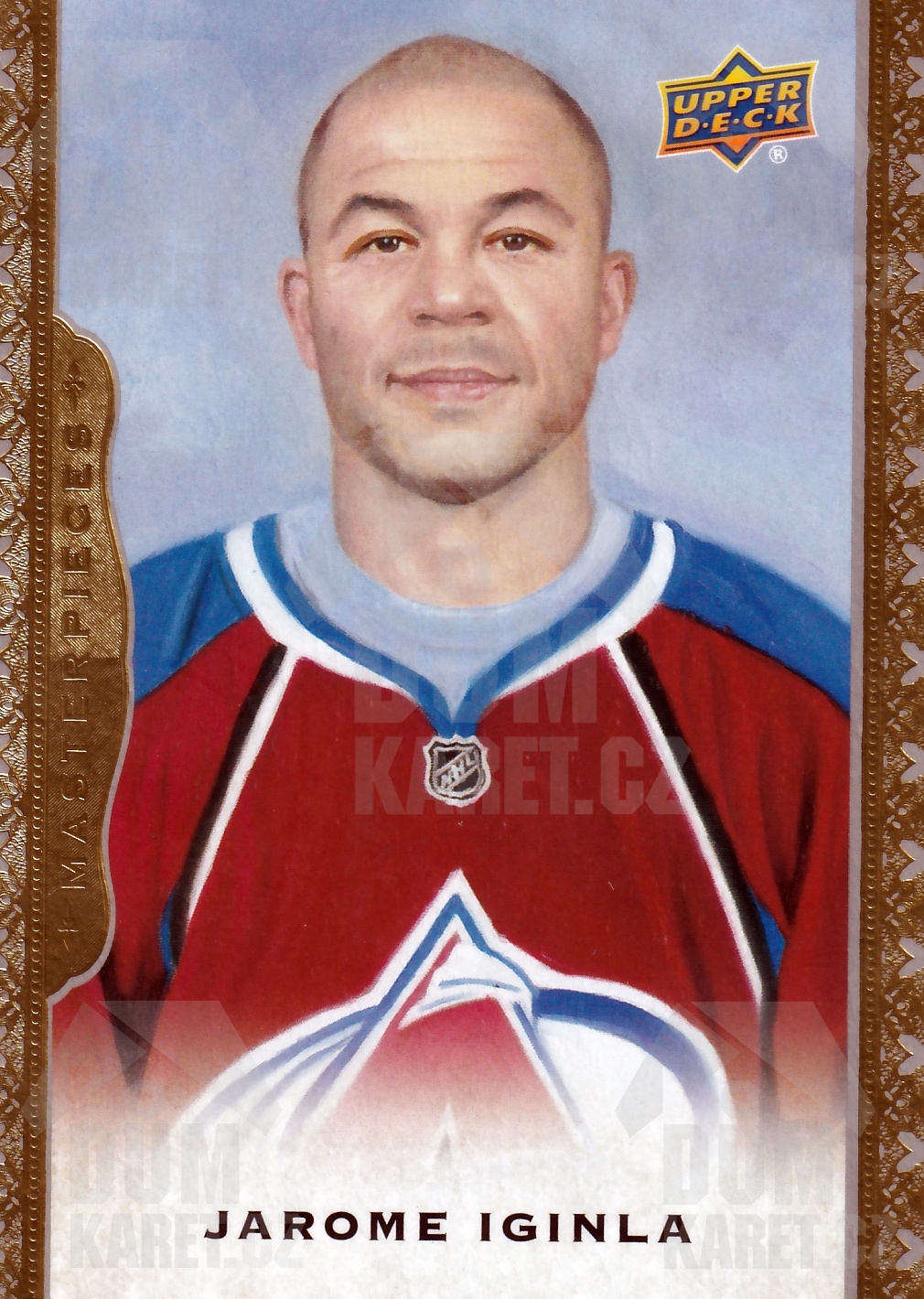Jarome Iginla - 2014/15 UD Masterpieces Hockey - #96