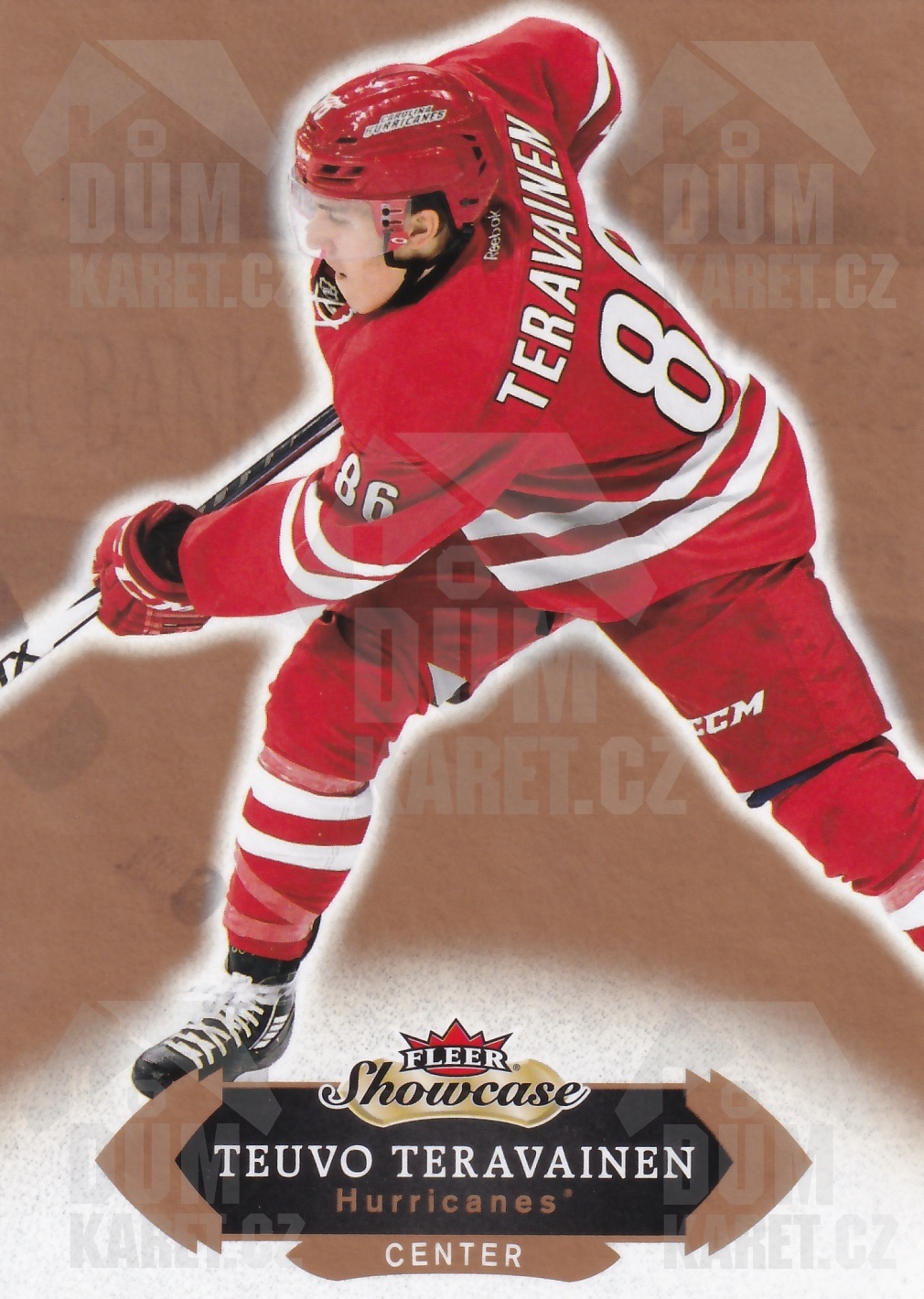 Teuvo Teravainen - 2016/17 Fleer Showcase Hockey - #36