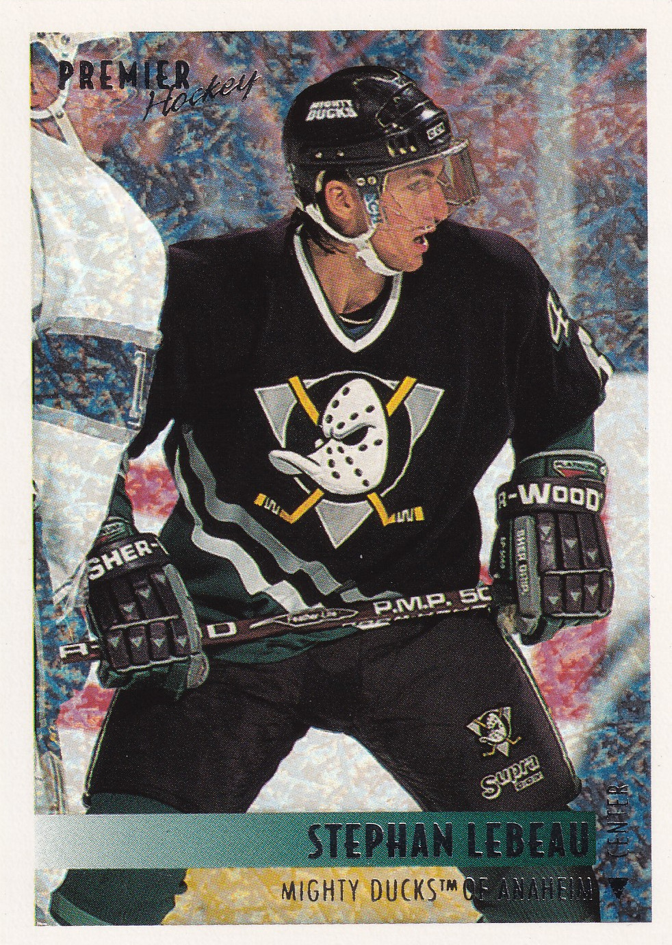 Stephan Lebeau - 1994/95 Topps Premier Series I. Hockey - Special Effect - #63