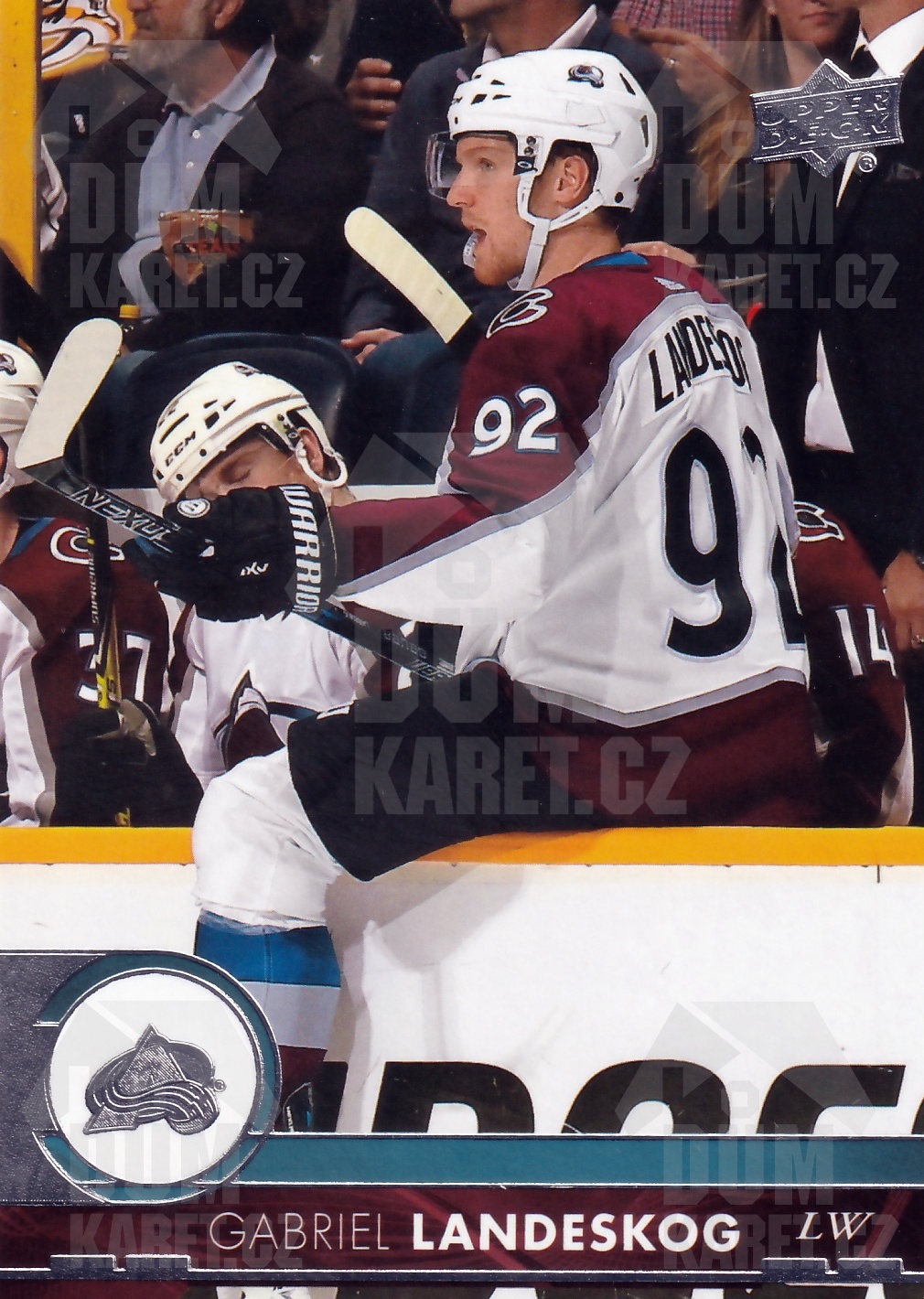 Gabriel Landeskog - 2017/18 UD Series II. Hockey - #296
