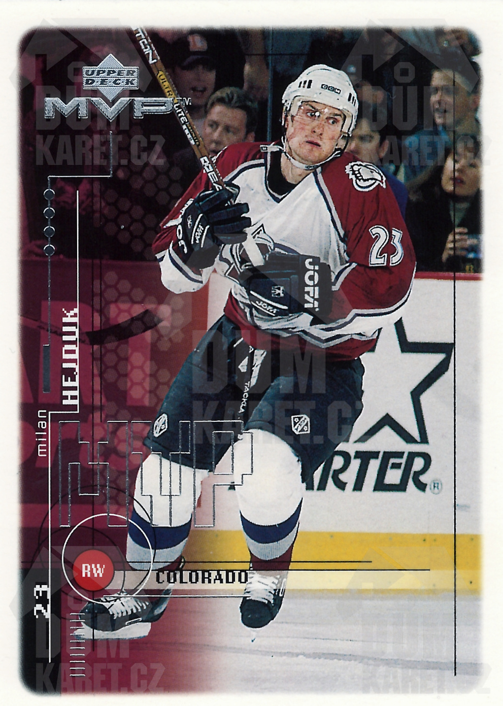 Milan Hejduk - 1998/99 MVP Hockey - #55