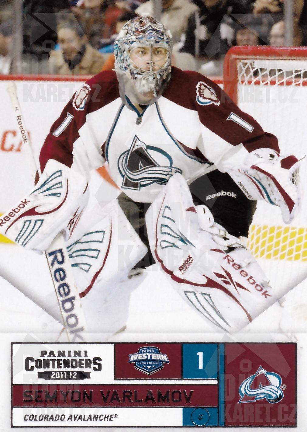 Semyon Varlamov - 2011/12 Panini Contenders - #56