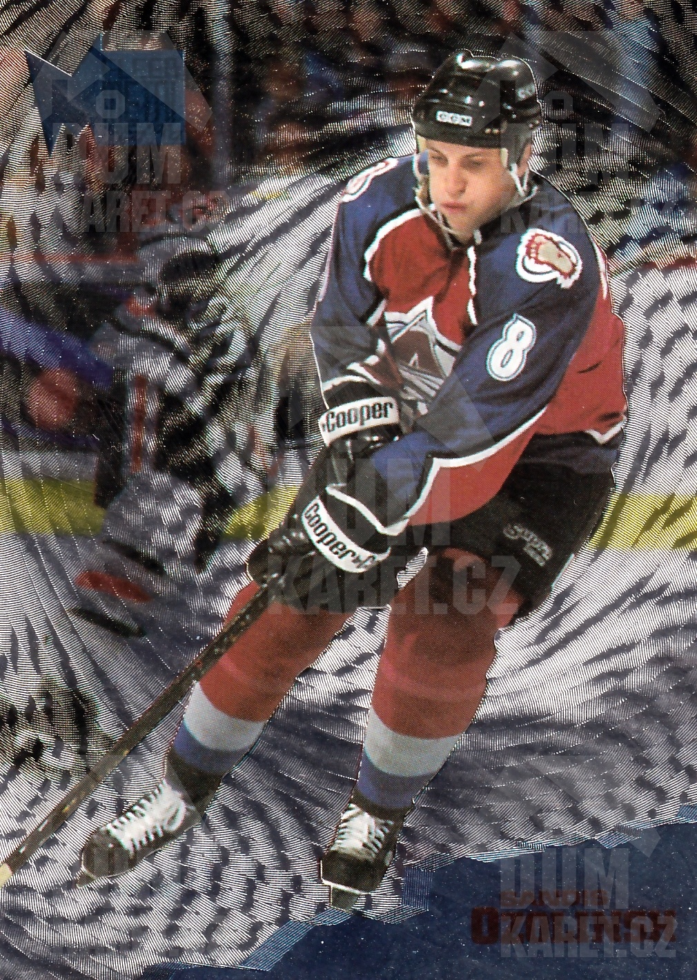 Sandis Ozolinsh - 1995/96 Fleer Metal - #35