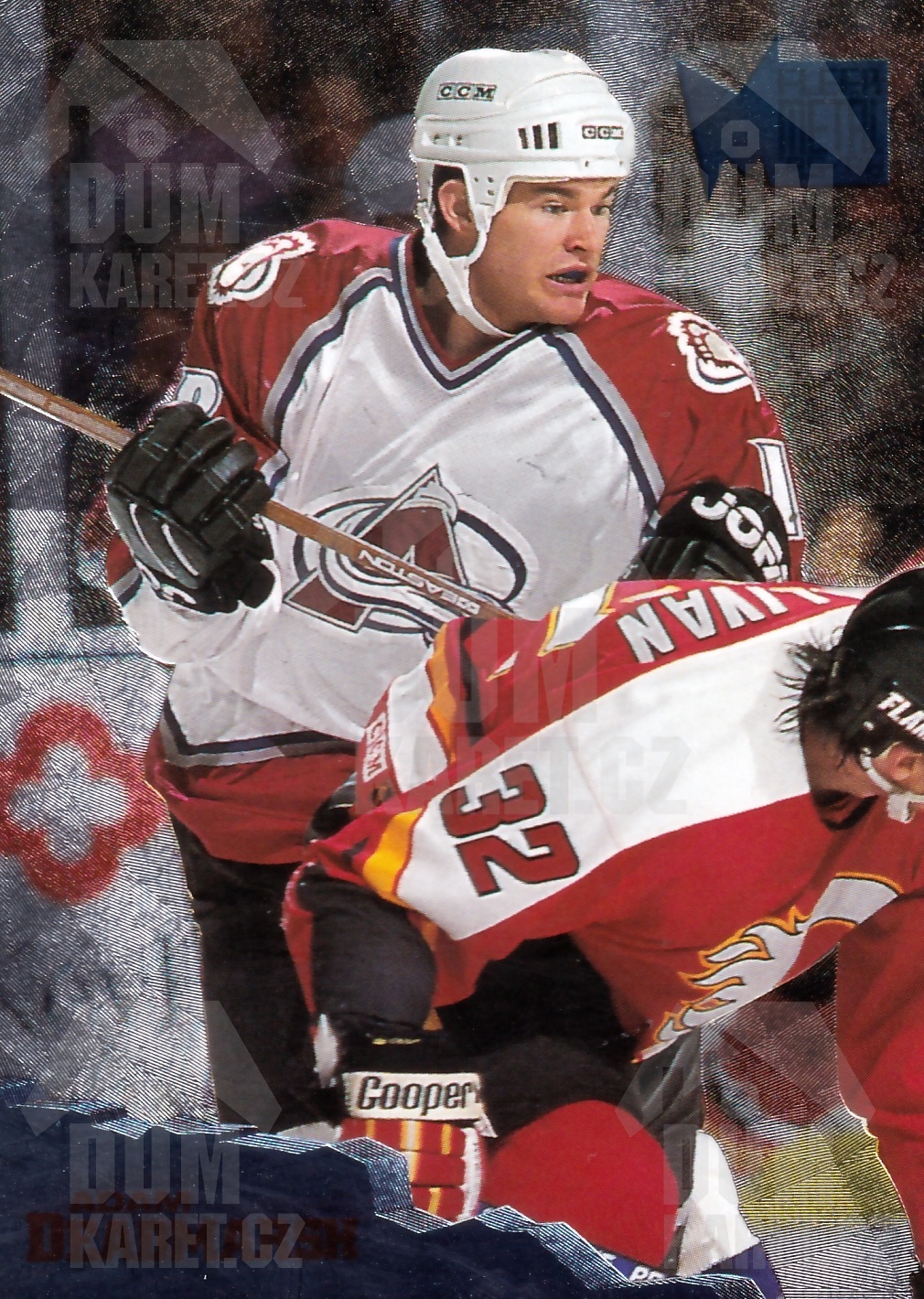 Adam Deadmarsh - 1995/96 Fleer Metal - #30