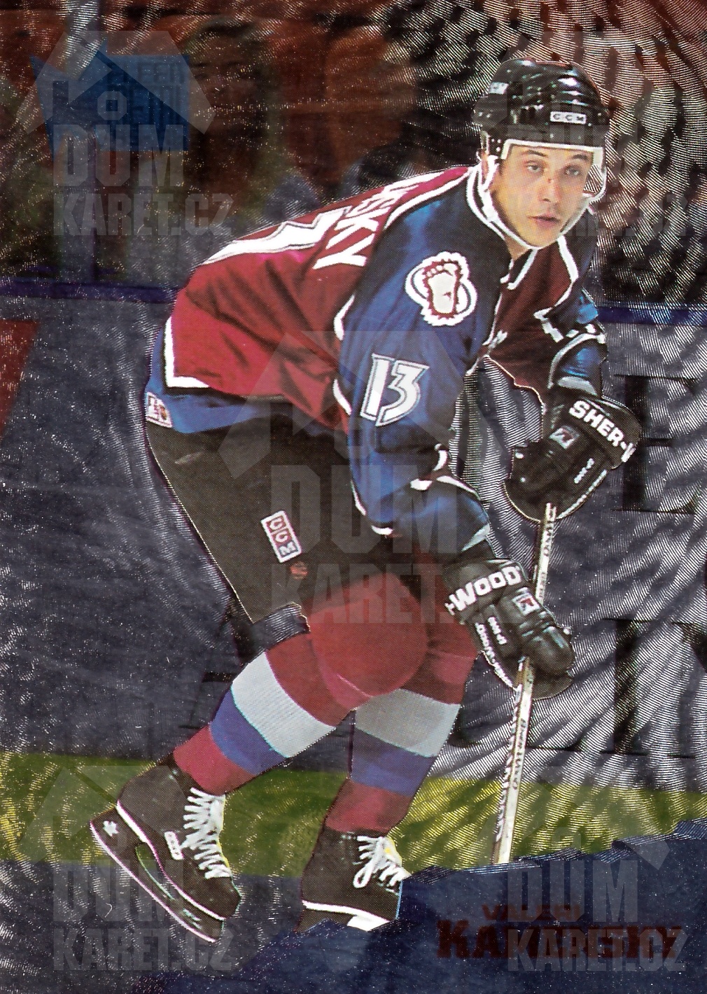 Valeri Kamensky - 1995/96 Fleer Metal - #33