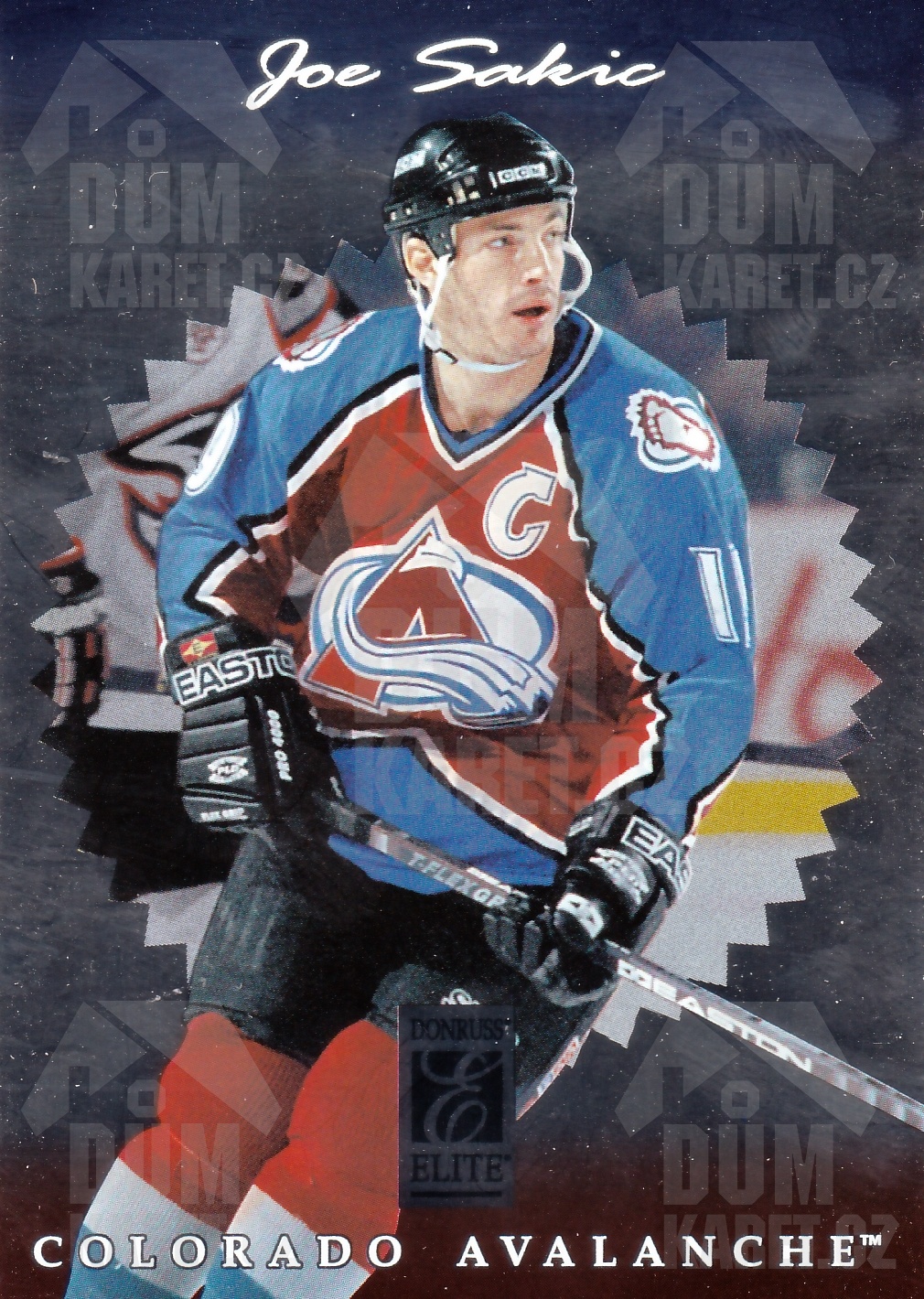 Joe Sakic - 1996/97 Donruss Elite - #120