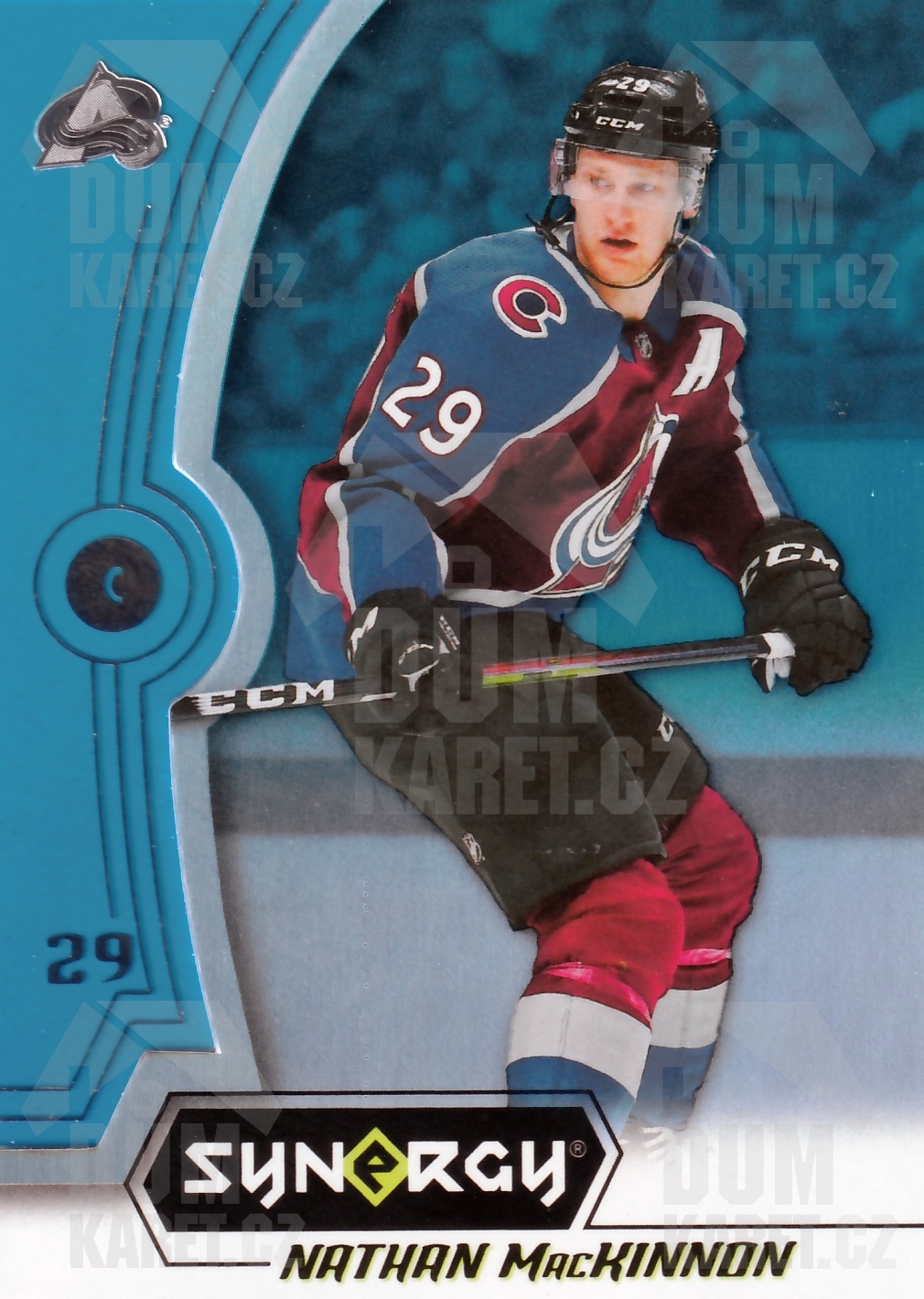 Nathan MacKinnon - 2018/19 UD Synergy Hockey - Blue - #9