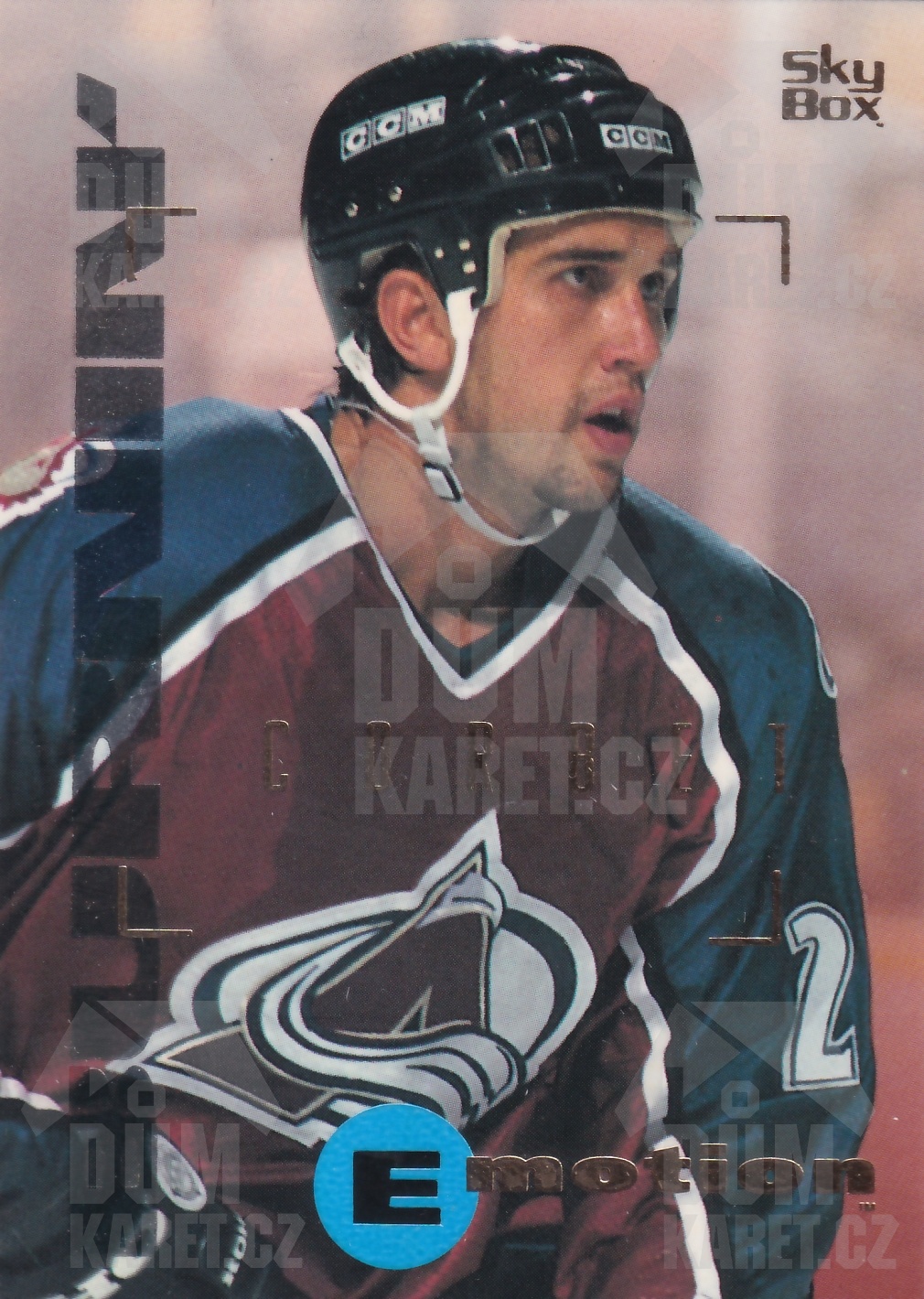 Rene Corbet - 1995/96 SkyBox Emotion - #35