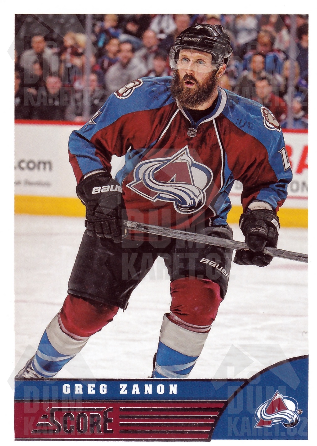 Greg Zanon - 2013/14 Panini Score Hockey - #117