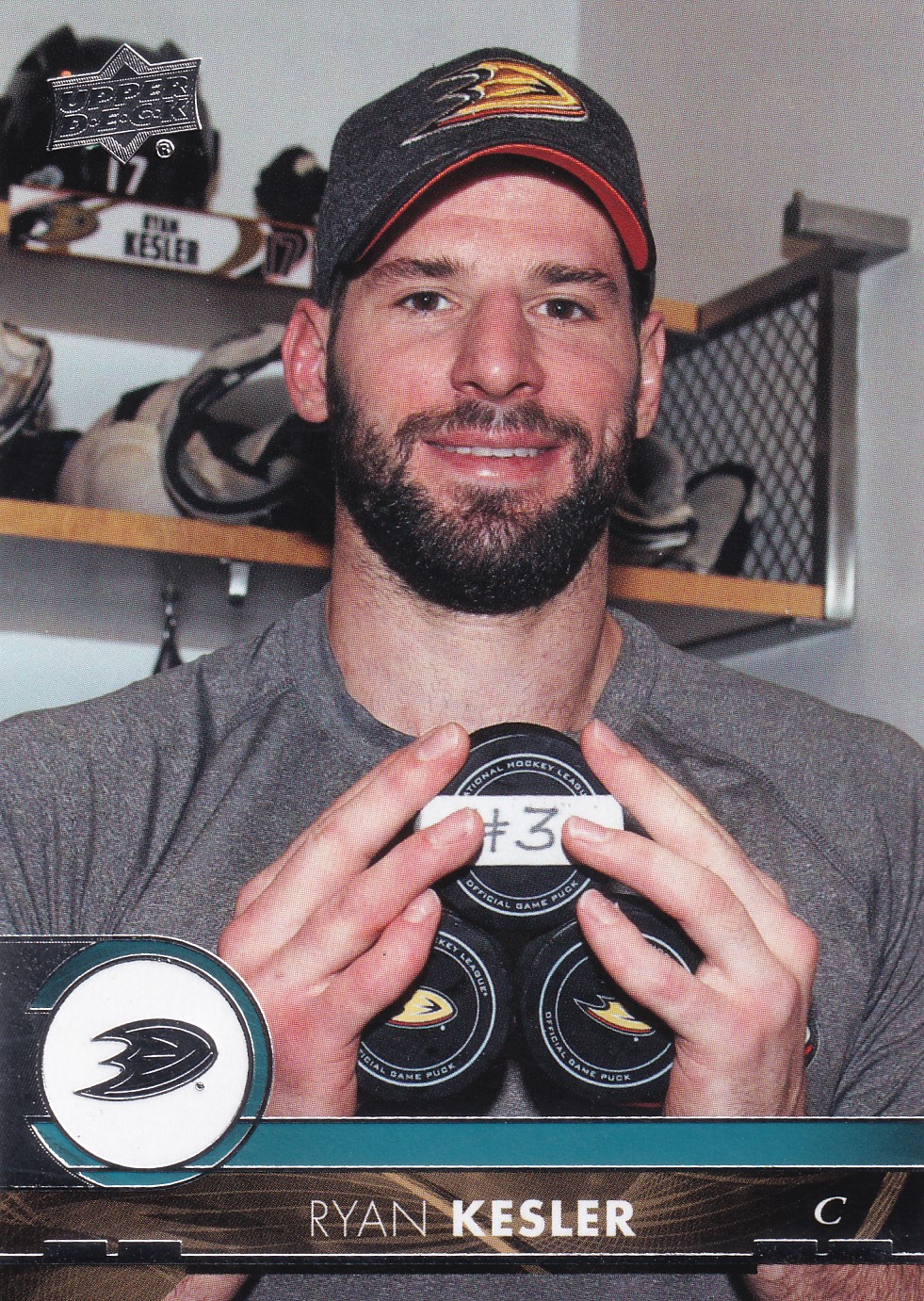 Ryan Kesler - 2017/18 UD Series I. Hockey - #6