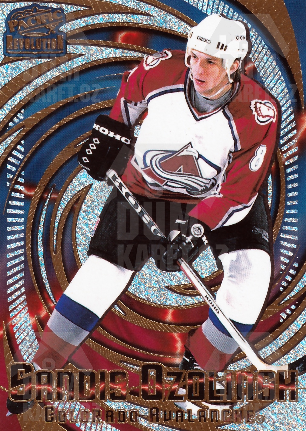 Sandis Ozolinsh - 1997/98 Pacific Revolution - #37