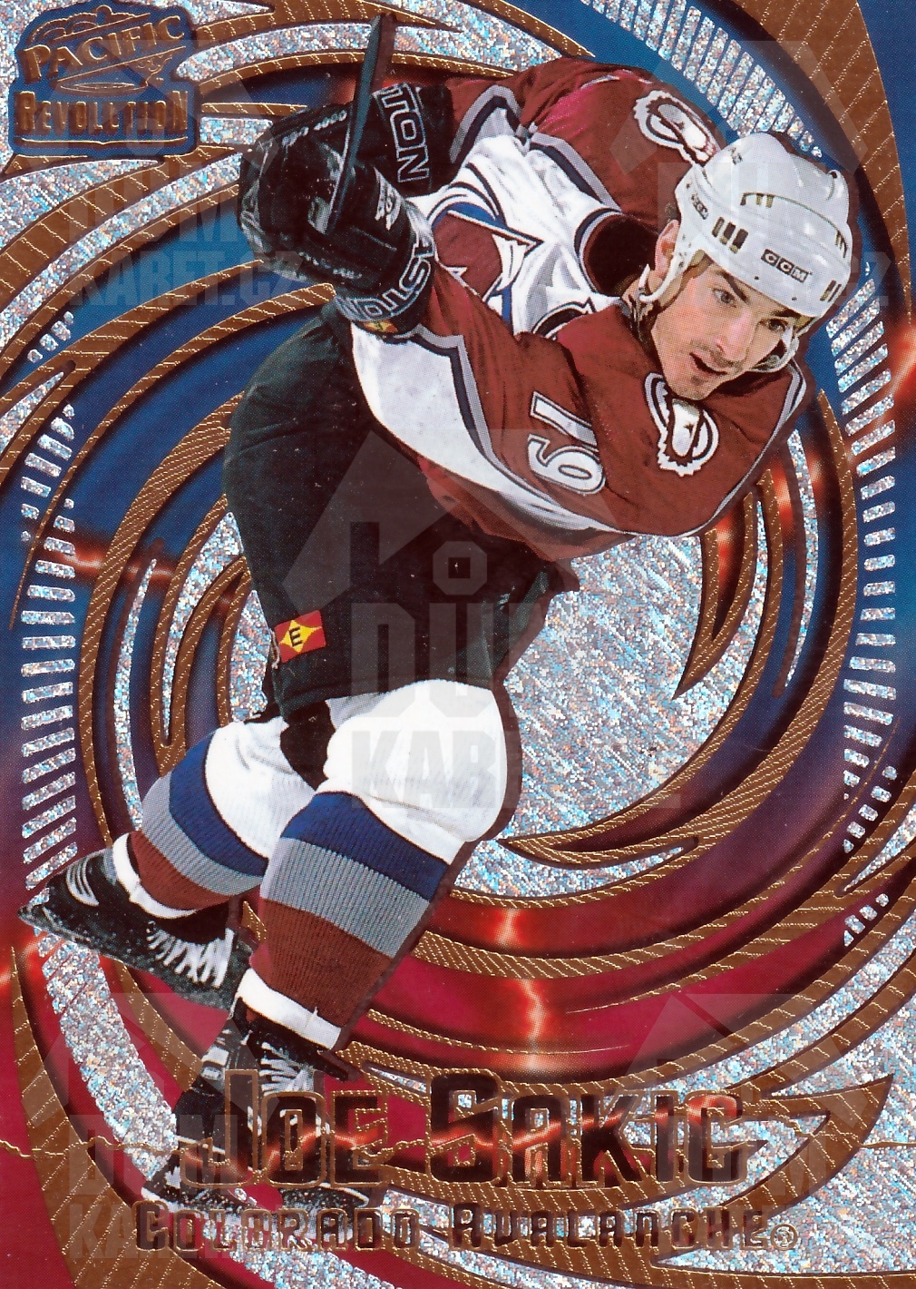 Joe Sakic - 1997/98 Pacific Revolution - #39