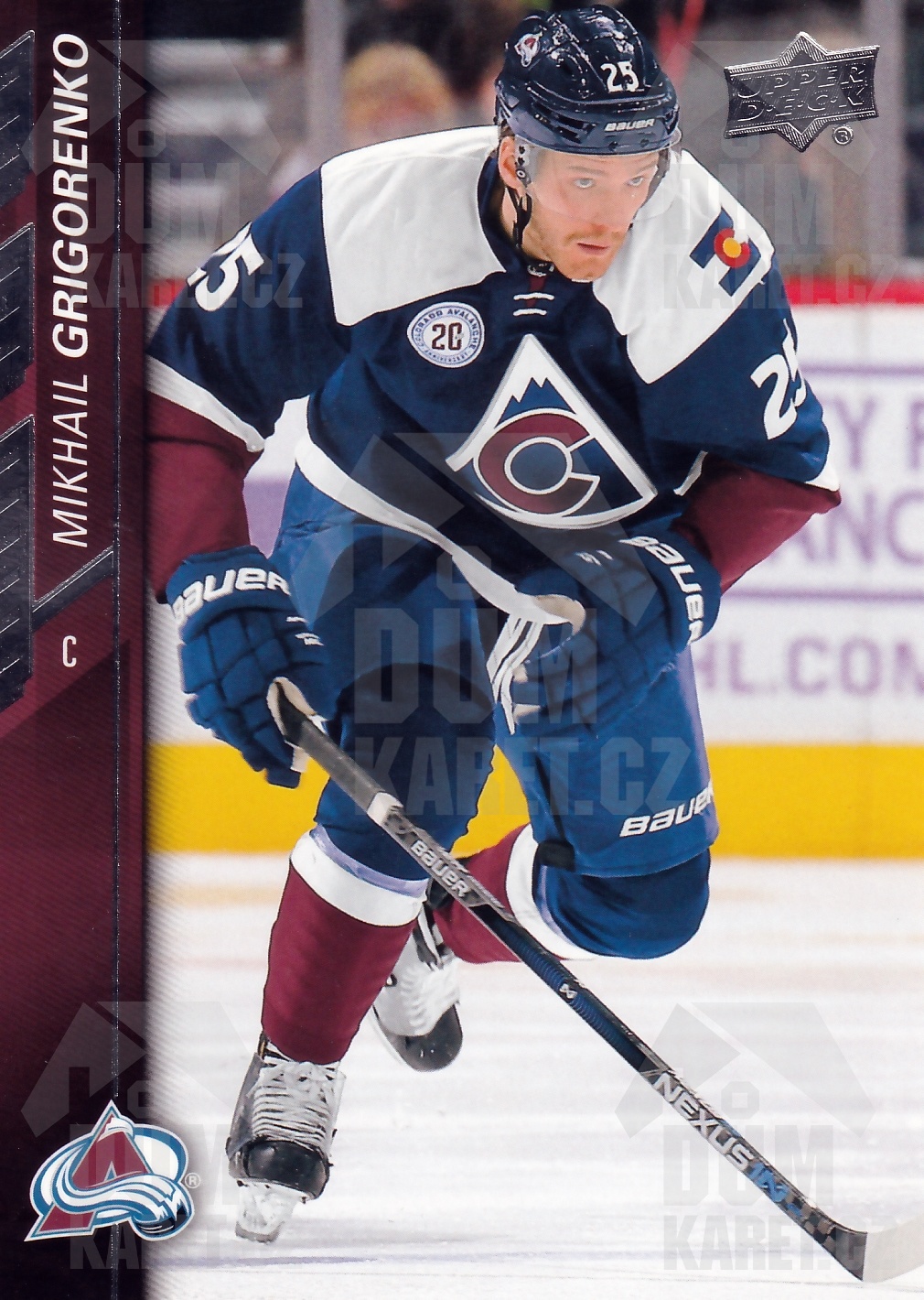 Mikhail Grigorenko - 2015/16 UD Series I. Hockey - #298