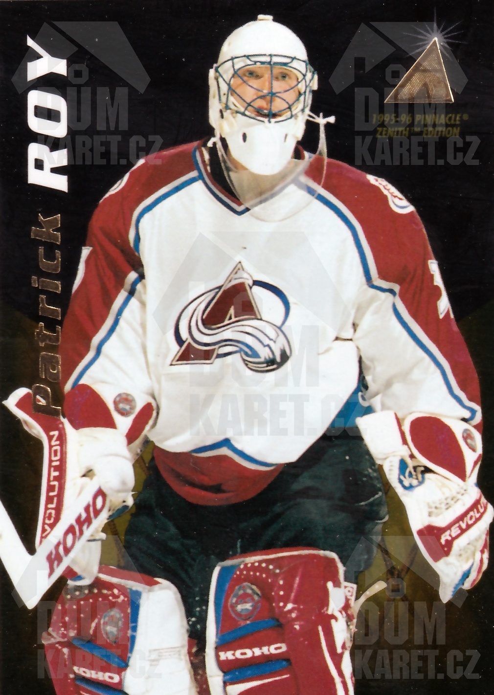 Patrick Roy - 1995/96 Pinnacle Zenith - #117