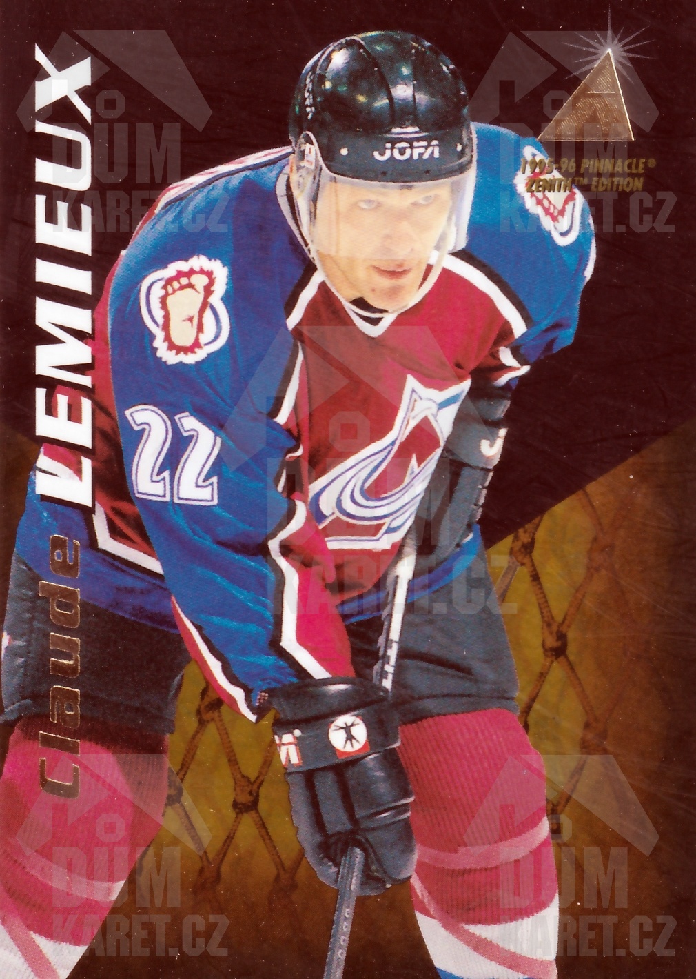 Claude Lemieux - 1995/96 Pinnacle Zenith - #116