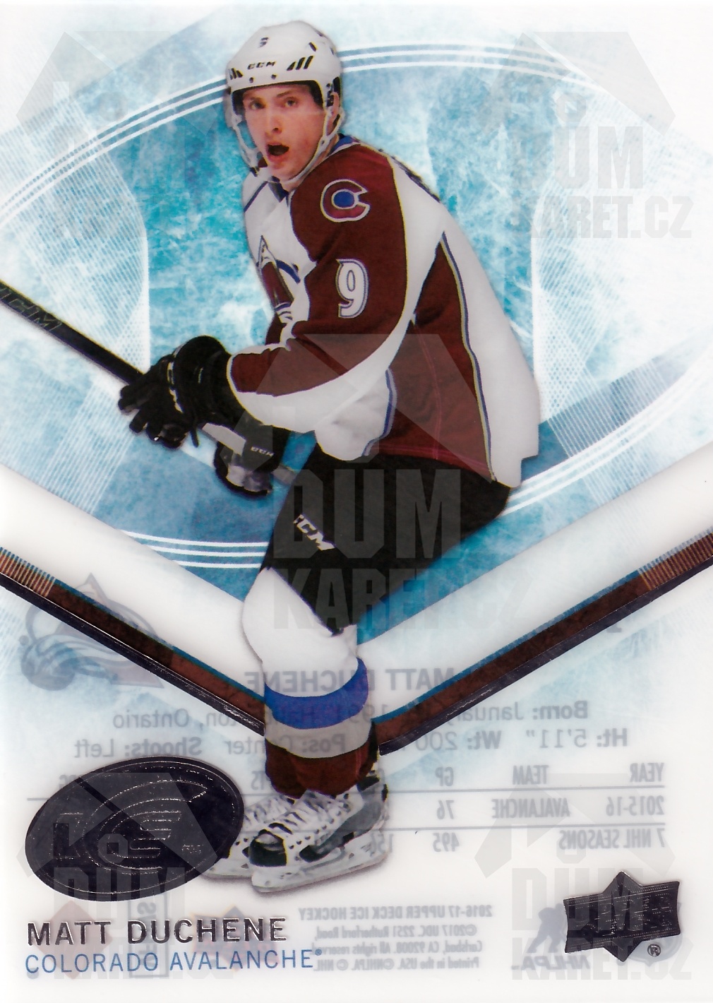 Matt Duchene - 2016/17 UD Ice Hockey - #17