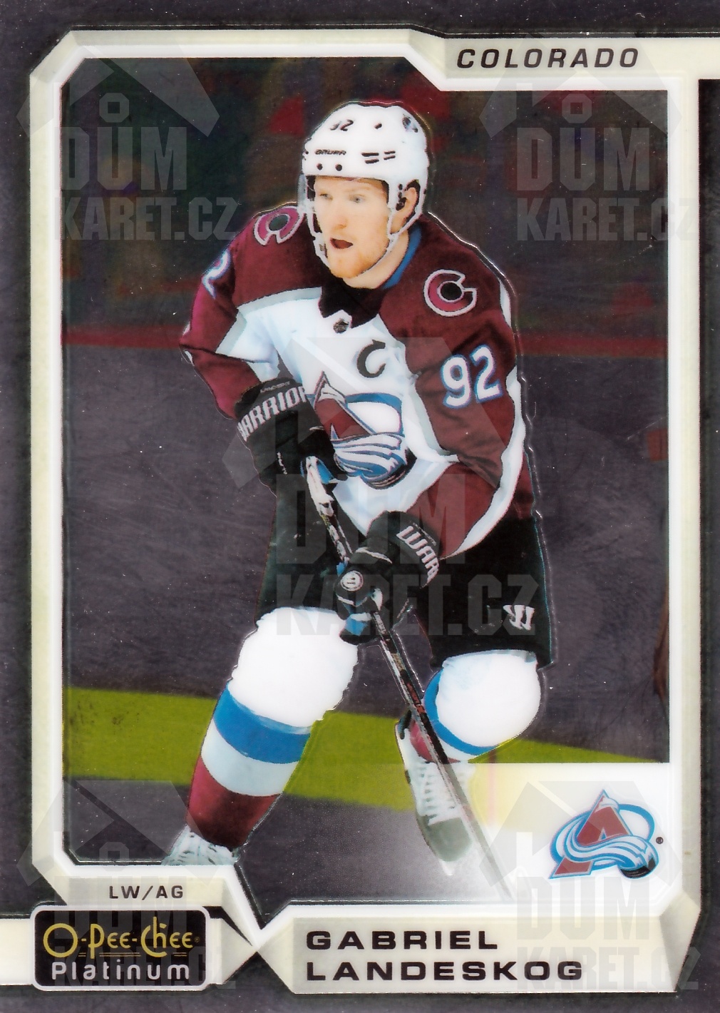 Gabriel Landeskog - 2018/19 OPC Platinum Hockey - #14