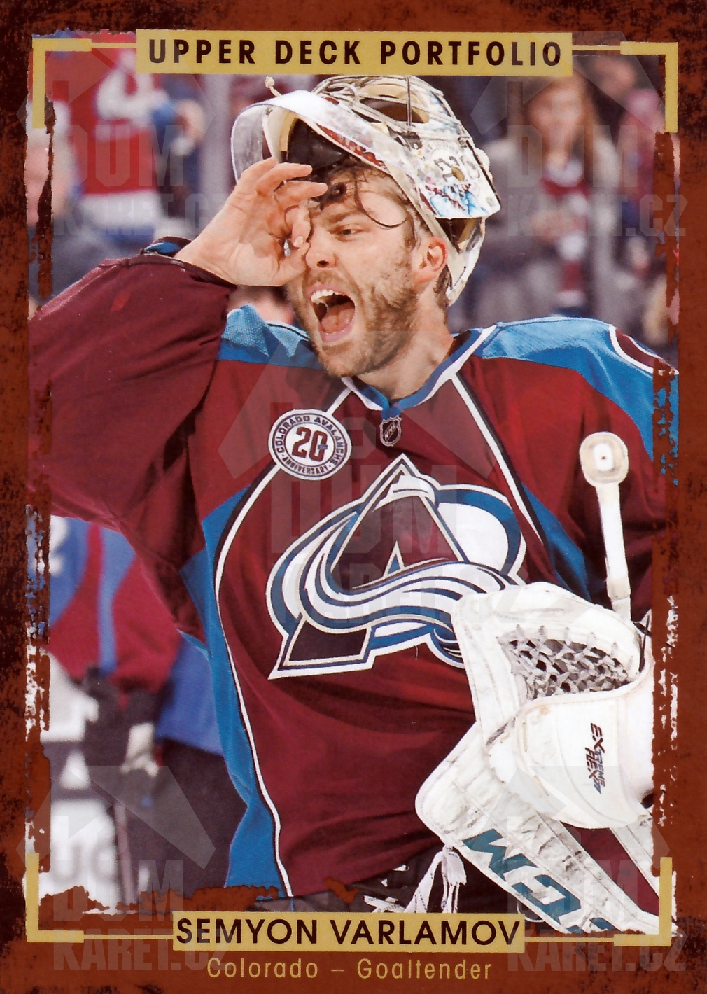 Semyon Varlamov - 2015/16 UD Portfolio Hockey - #128