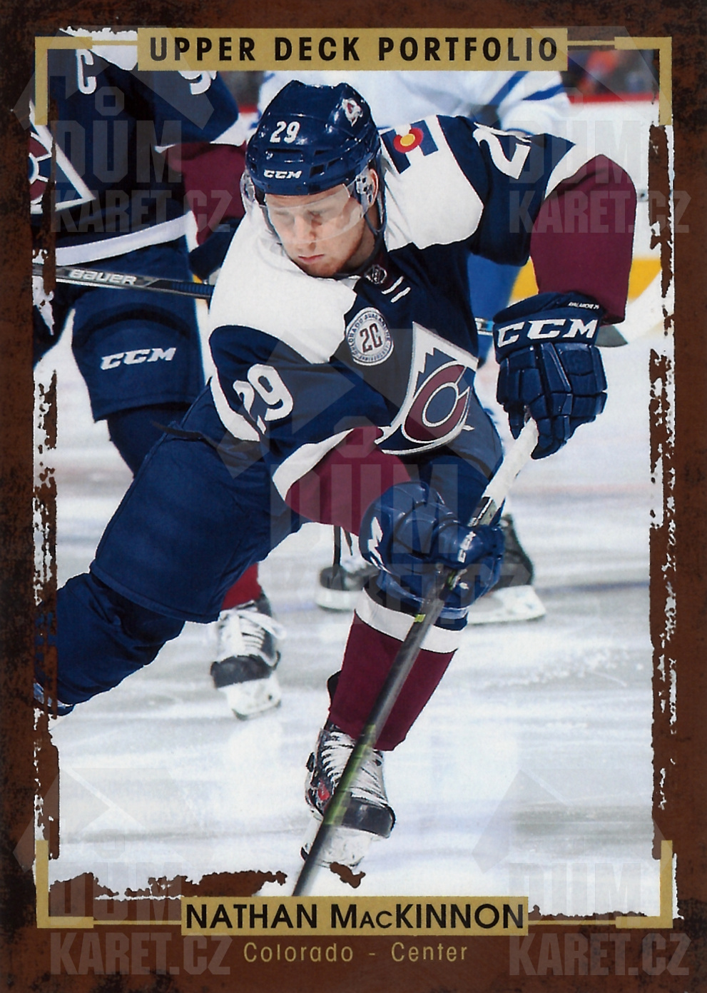 Nathan MacKinnon - 2015/16 UD Portfolio Hockey - #38
