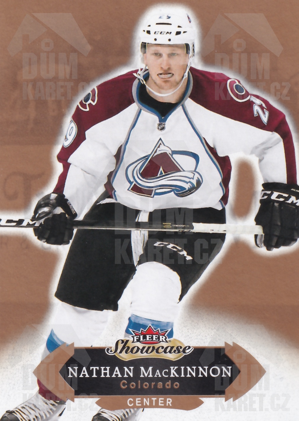Nathan MacKinnon - 2016/17 Fleer Showcase Hockey - #87