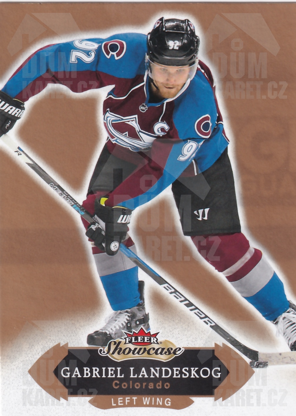 Gabriel Landeskog - 2016/17 Fleer Showcase Hockey - #26