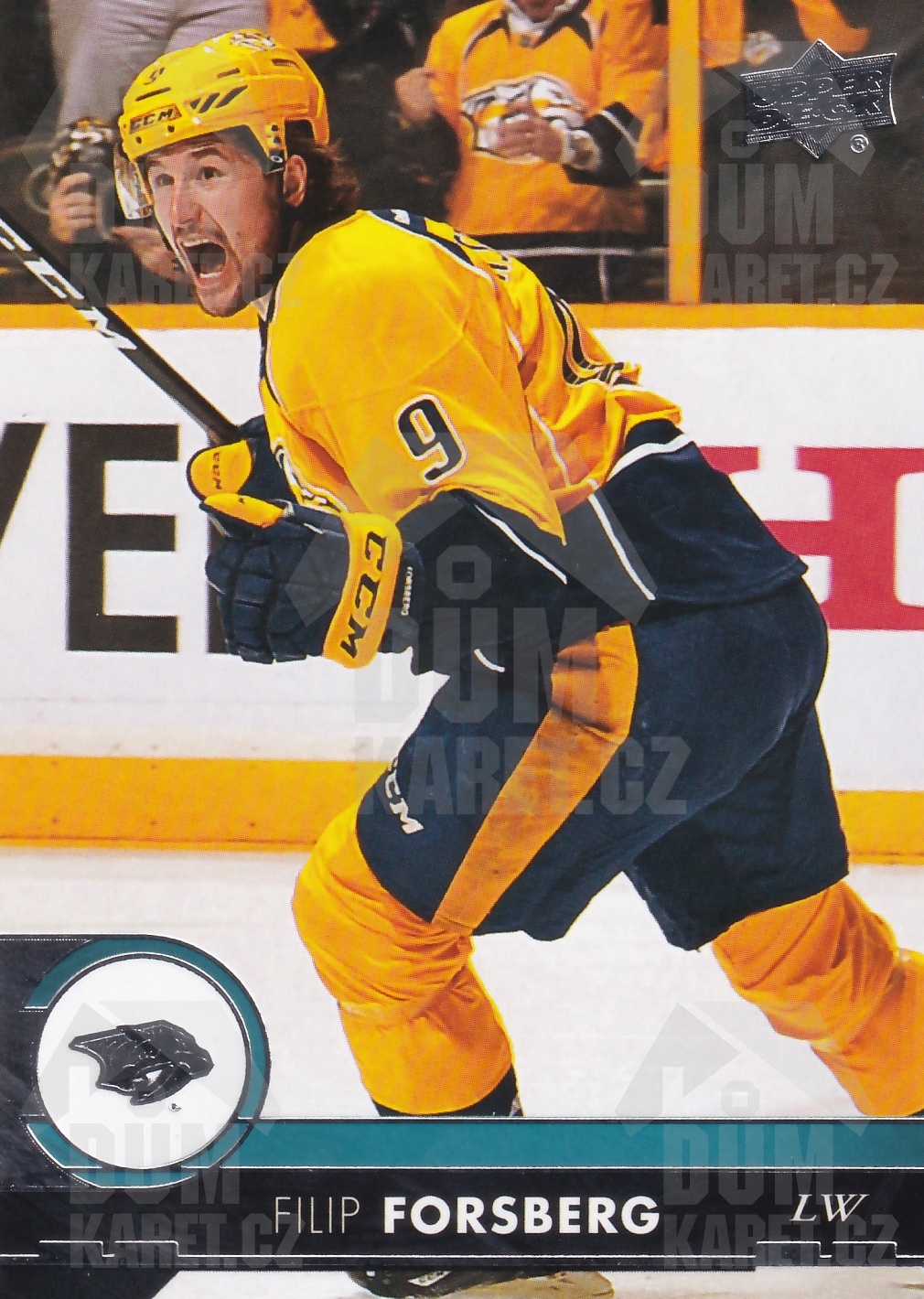 Filip Forsberg - 2017/18 UD Series I. Hockey - #109