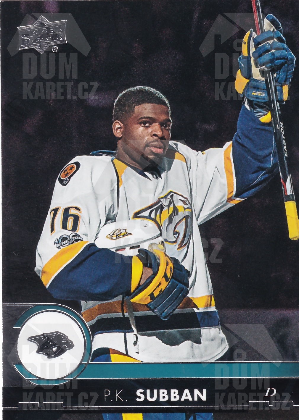 P.K. Subban - 2017/18 UD Series I. Hockey - #111