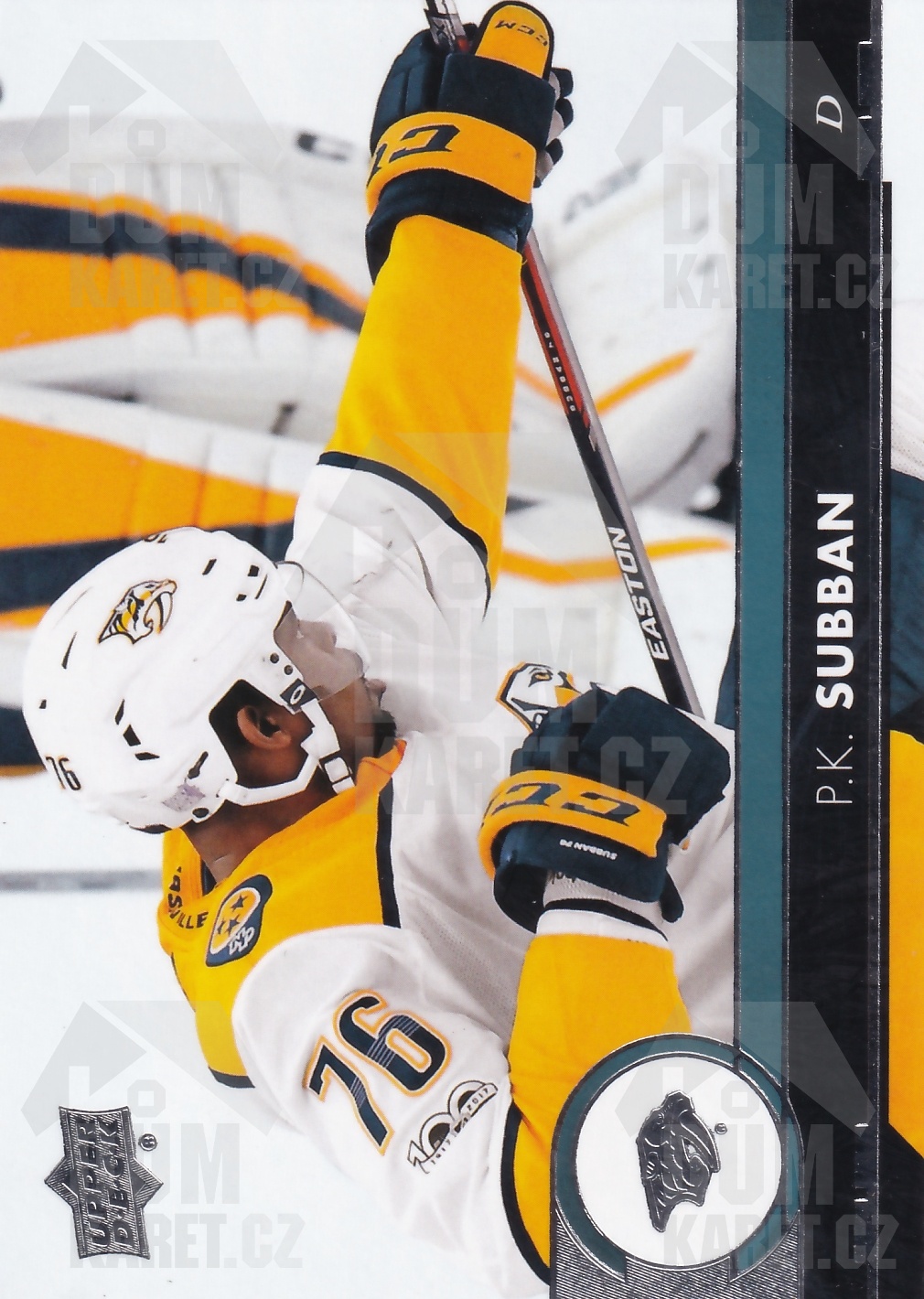 P.K. Subban - 2017/18 UD Series II. Hockey - #358