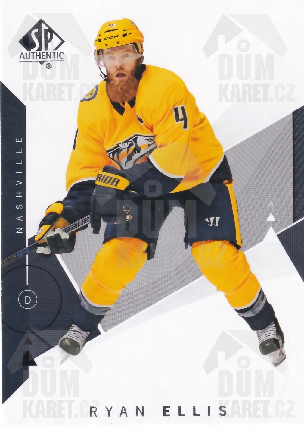 Ryan Ellis - 2018/19 SP Authentic Hockey - #86