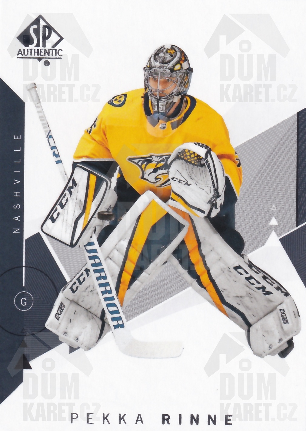 Pekka Rinne - 2018/19 SP Authentic Hockey - #39