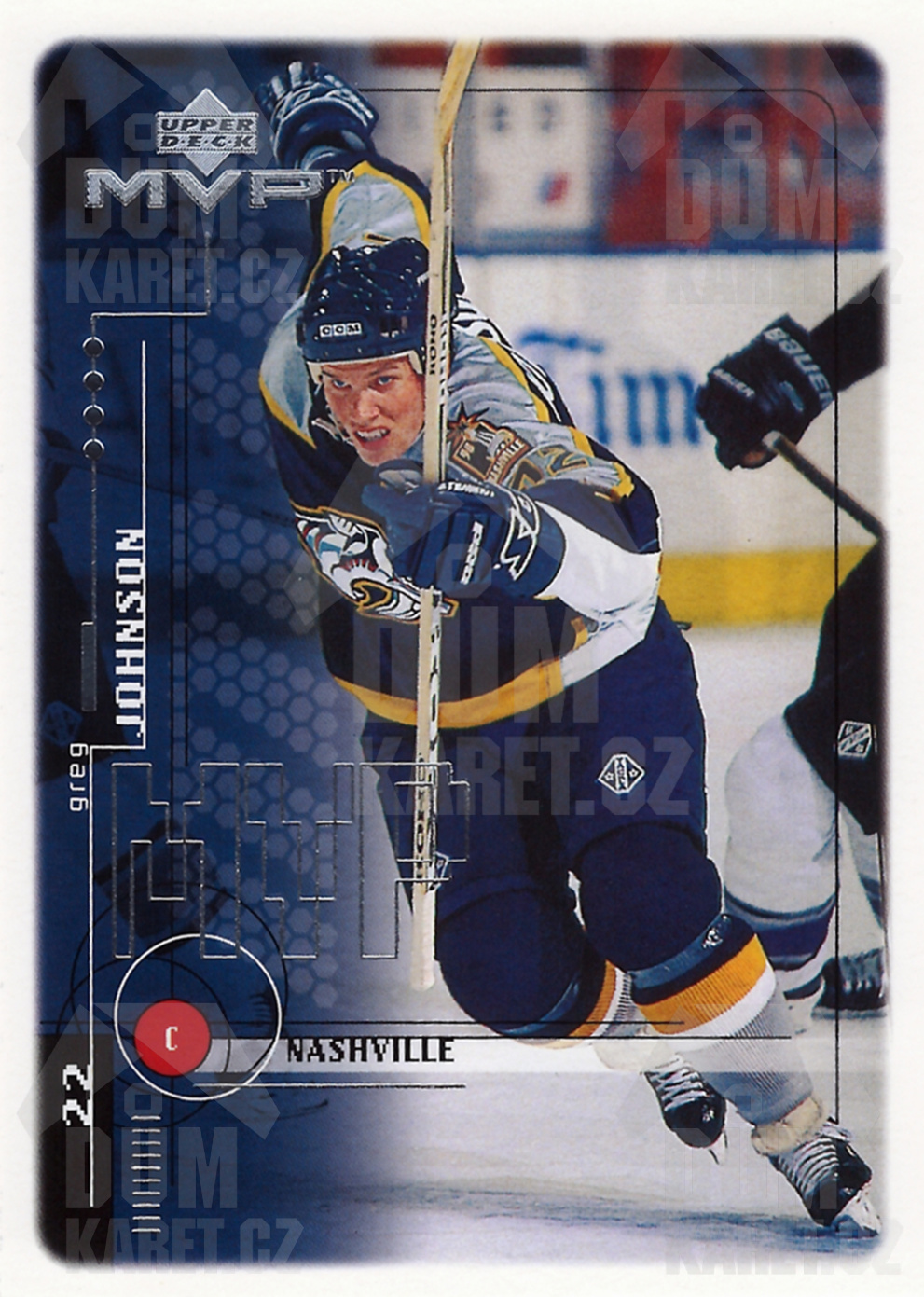 Greg Johnson - 1998/99 MVP Hockey - #111