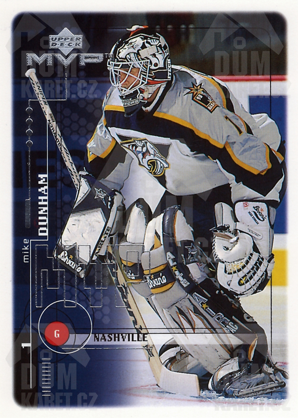 Mike Dunham - 1998/99 MVP Hockey - #110