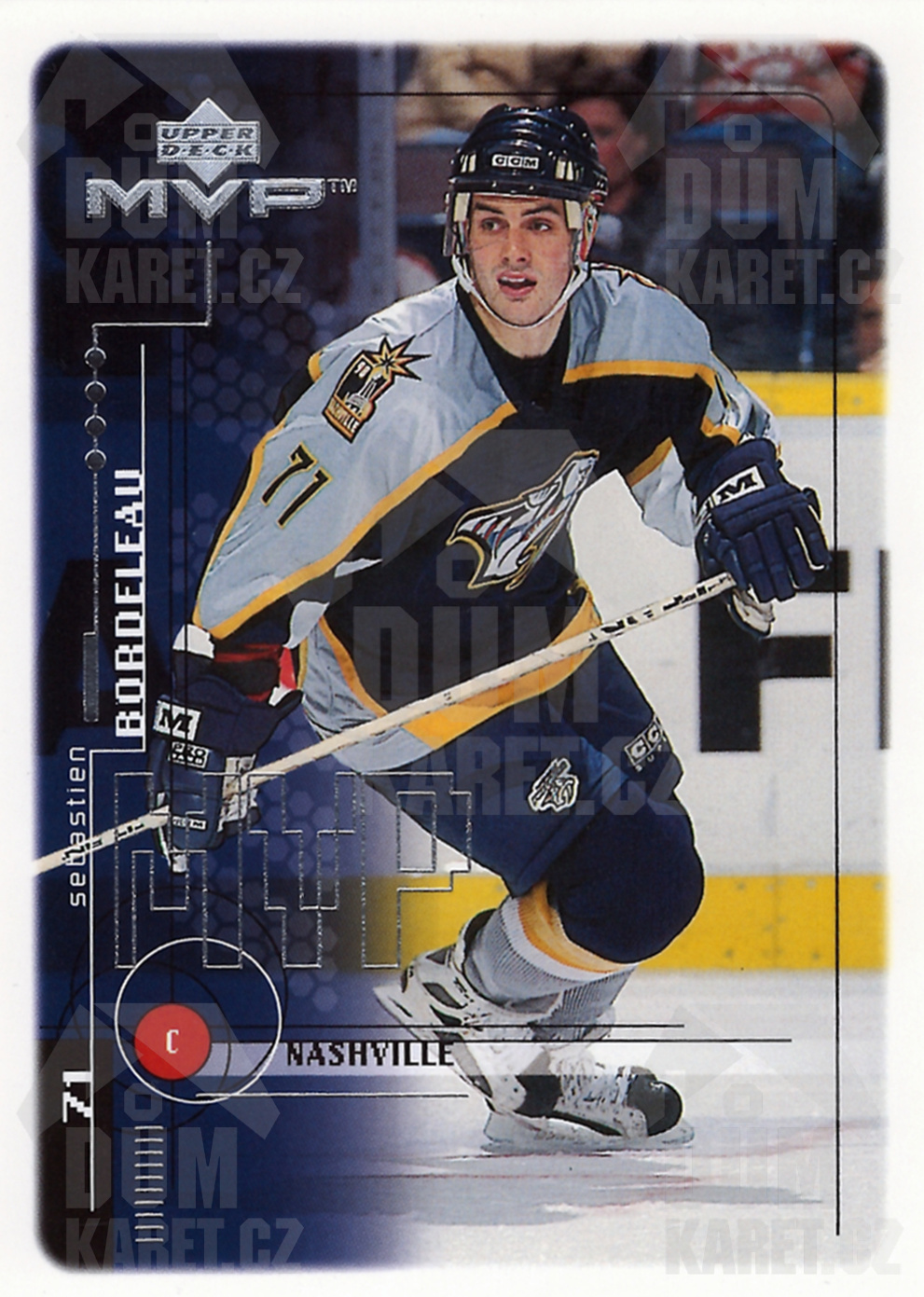 Sebastien Bordeleau - 1998/99 MVP Hockey - #115