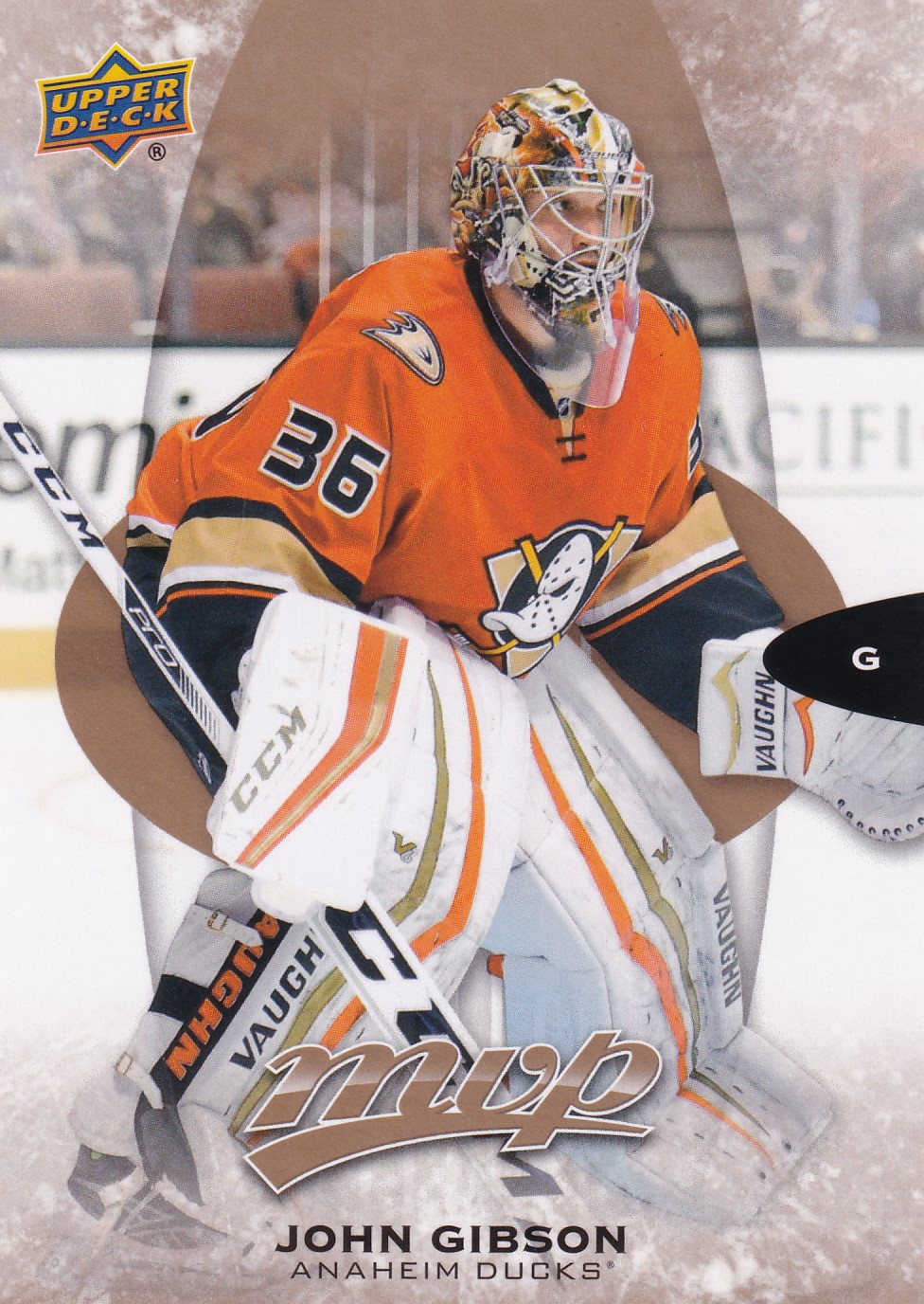 John Gibson - 2016/17 MVP Hockey - #139