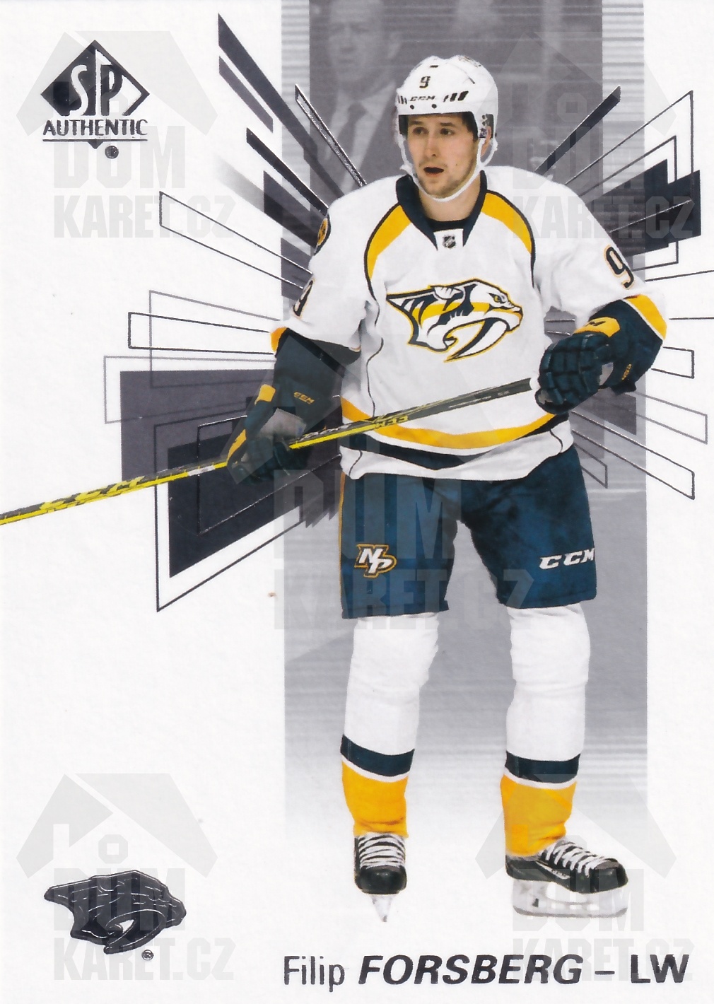 Filip Forsberg - 2016/17 SP Authentic Hockey - #66