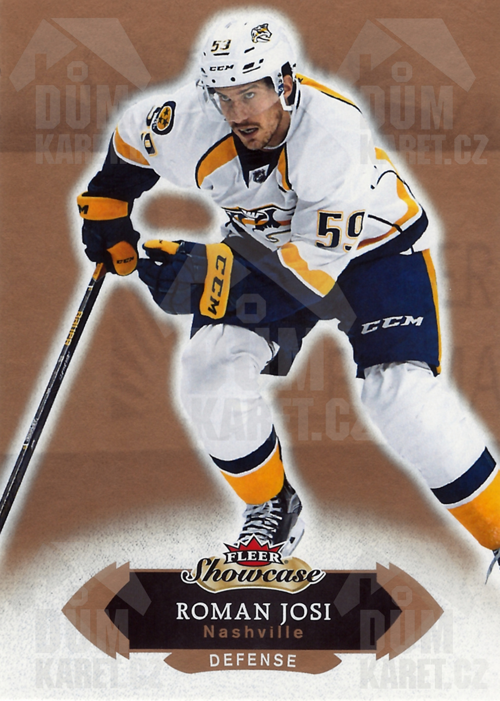 Roman Josi - 2016/17 Fleer Showcase Hockey - #27