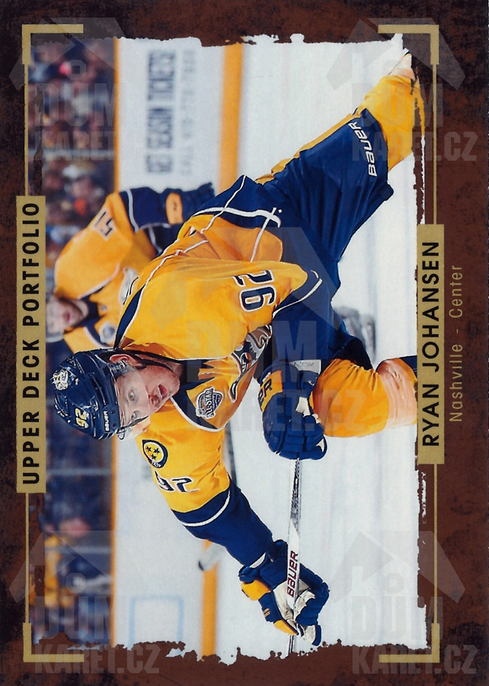 Ryan Johansen - 2015/16 UD Portfolio Hockey - #131