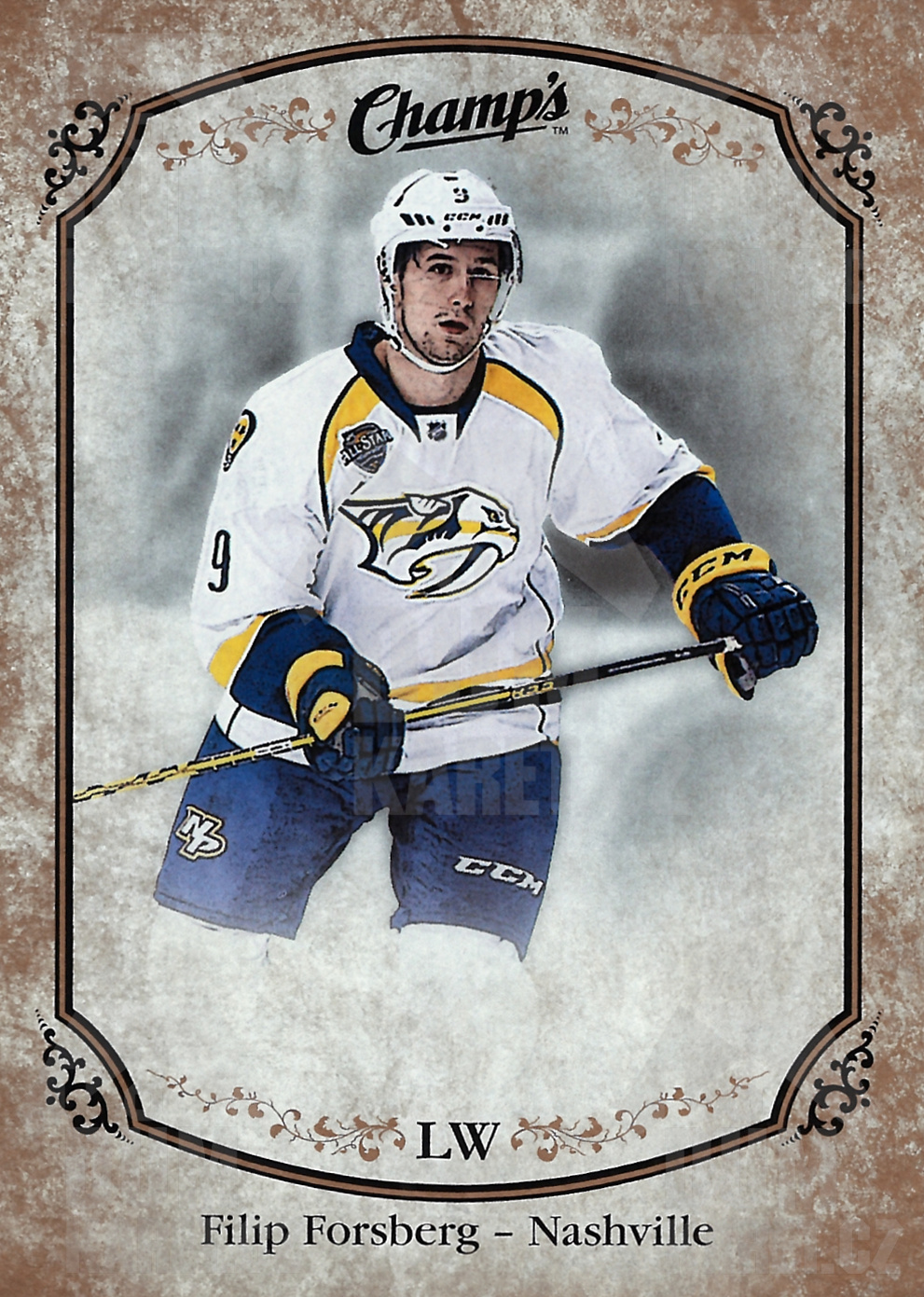 Filip Forsberg - 2015/16 UD Champ's Hockey - Gold - #220