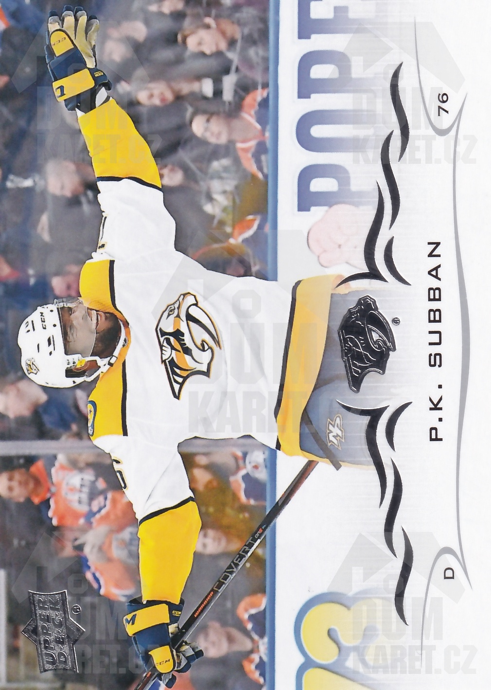 P.K. Subban - 2018/19 UD Series II. Hockey - #355