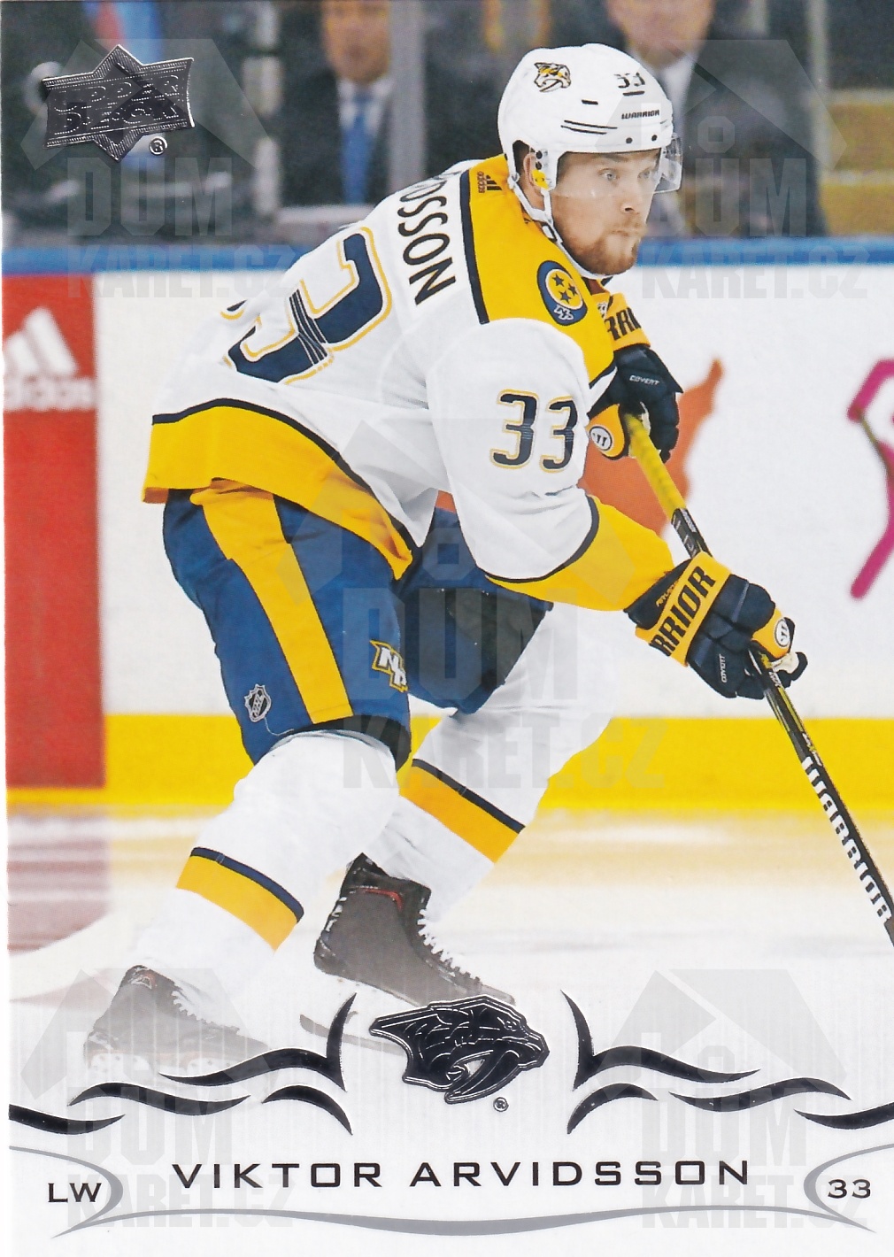 Viktor Arvidsson - 2018/19 UD Series II. Hockey - #357