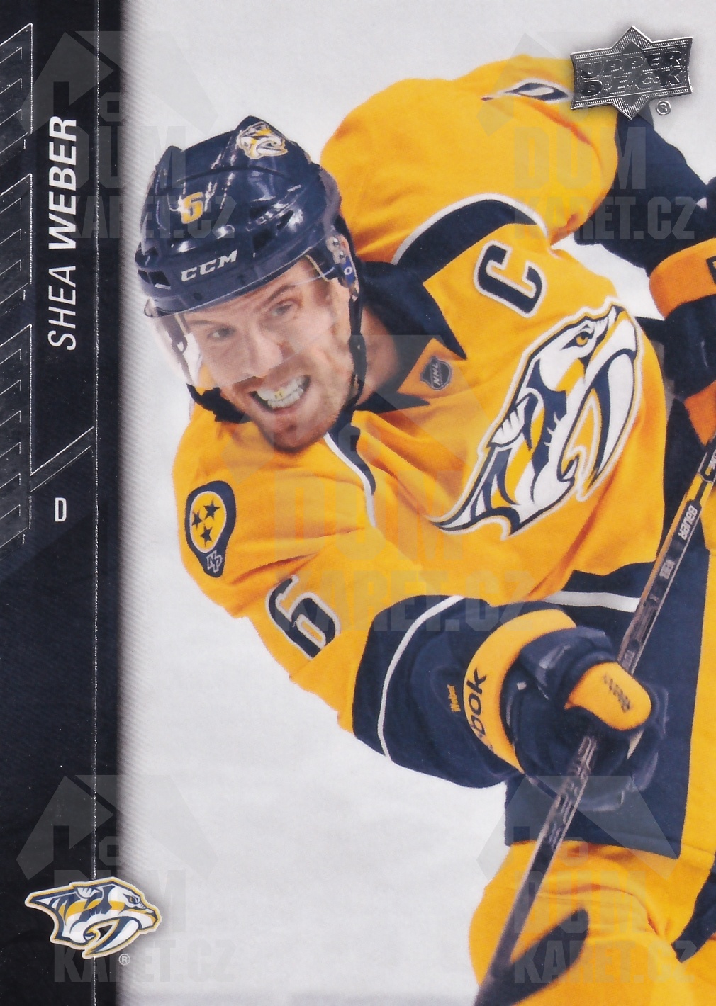 Shea Weber - 2015/16 UD Series I. Hockey - #110