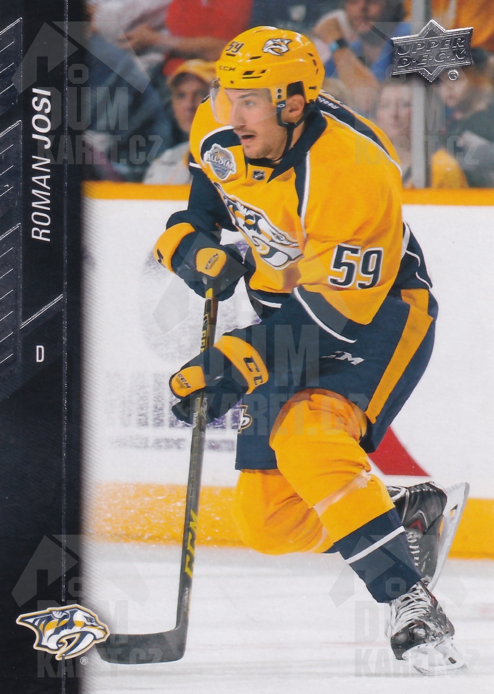 Roman Josi - 2015/16 UD Series II. Hockey - #360