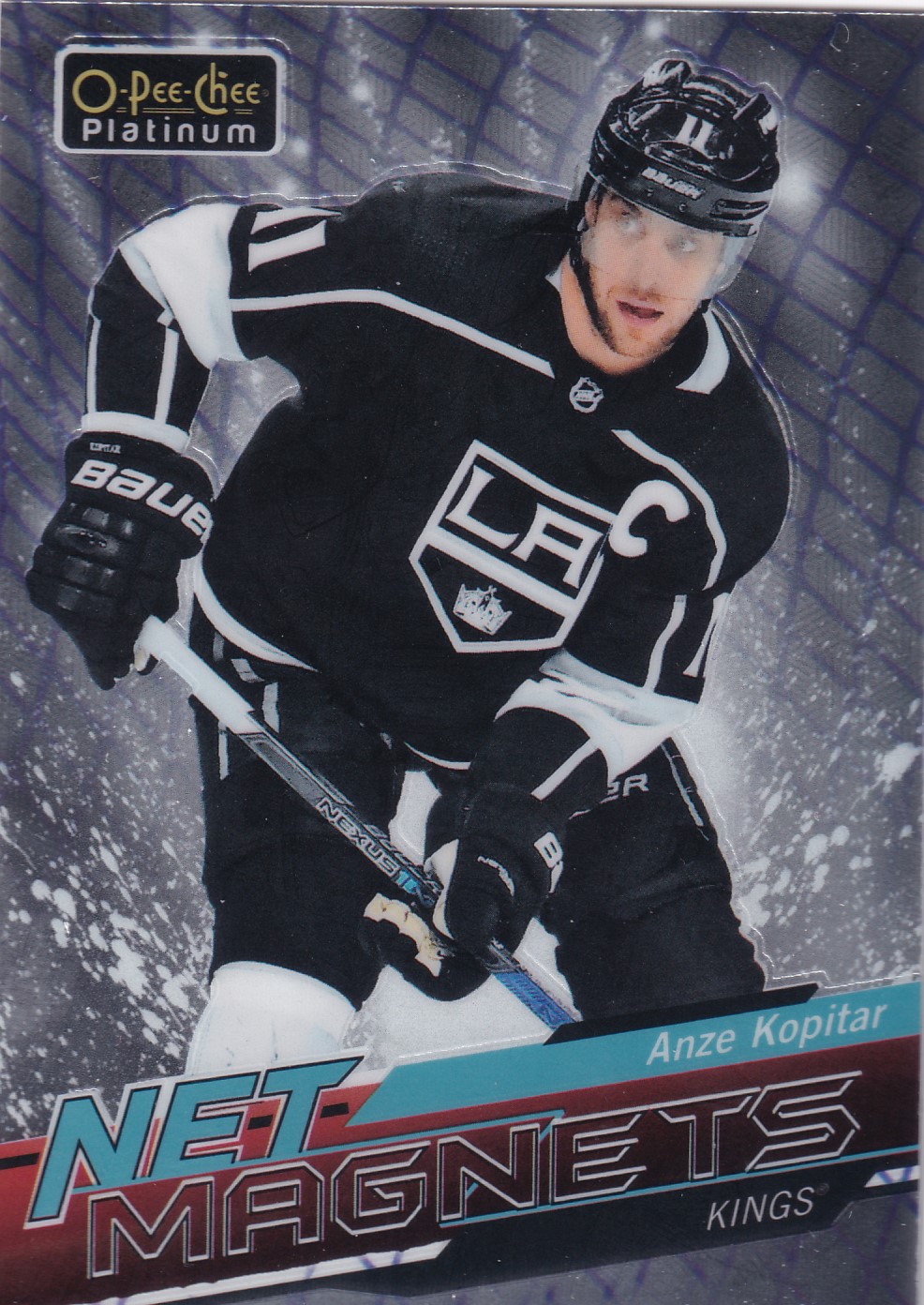 Anze Kopitar - 2018/19 OPC Platinum Hockey - Net Magnets - #NM-4